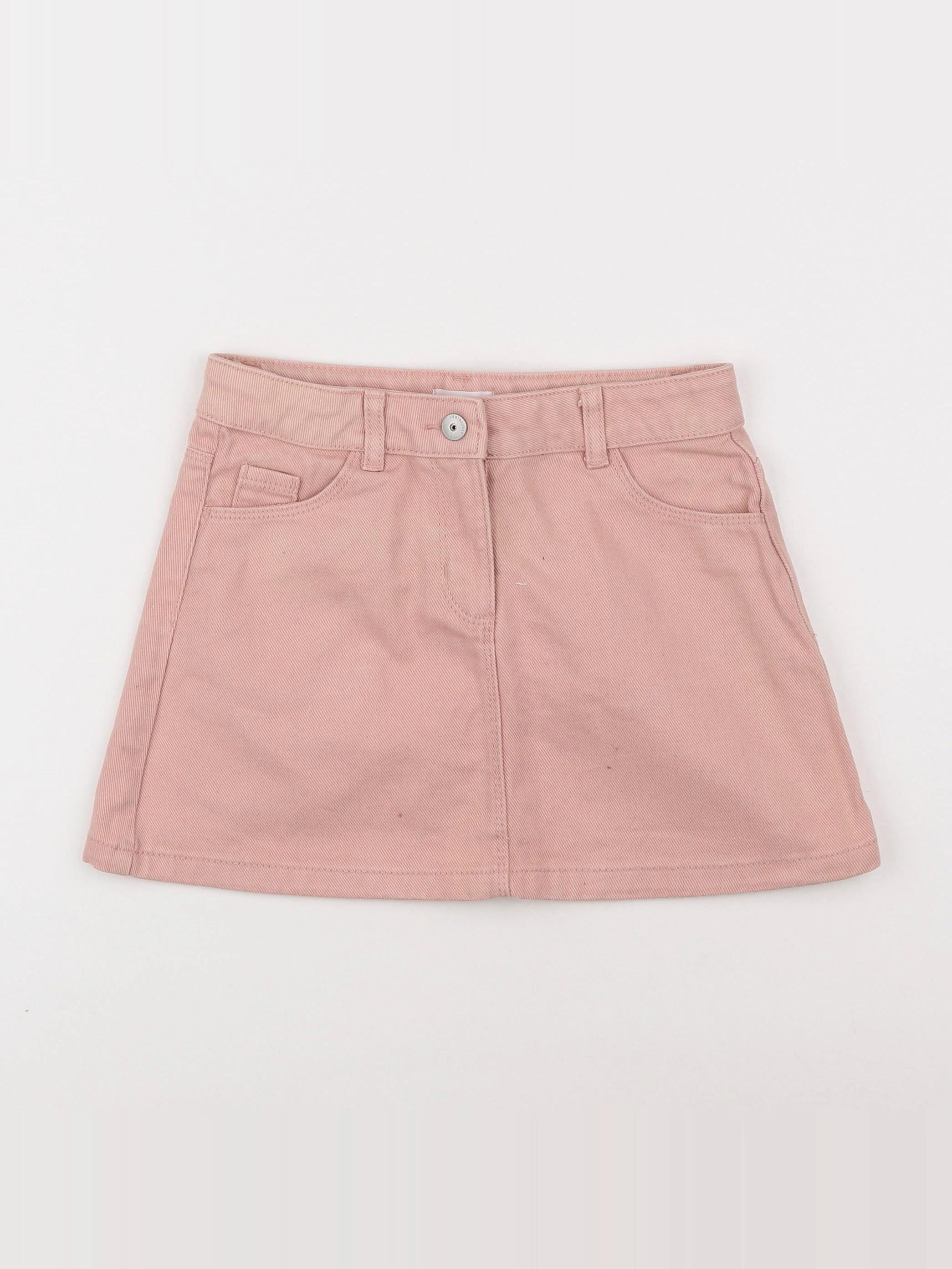 Vertbaudet - jupe rose - 8 ans