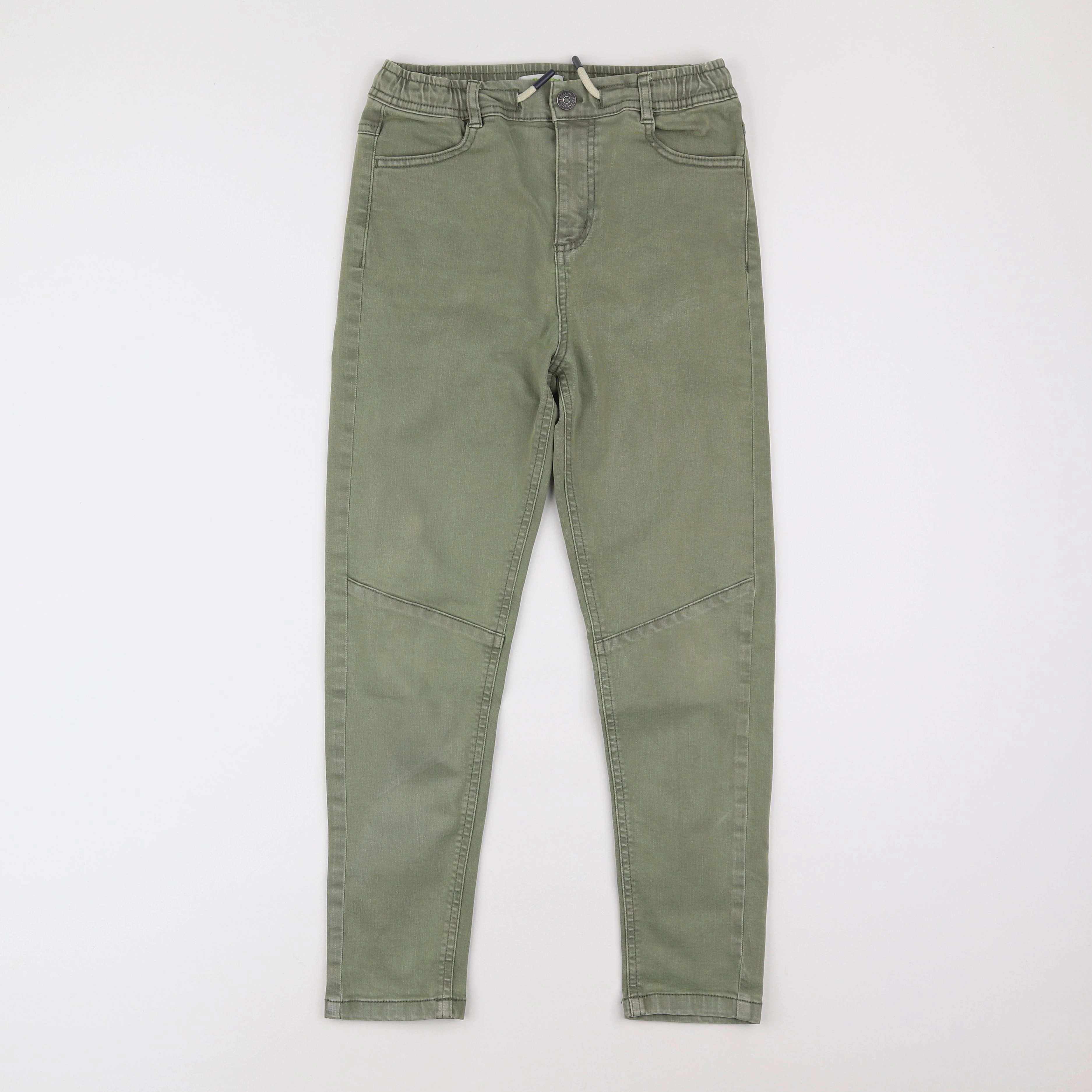 Vertbaudet - pantalon vert - 10 ans