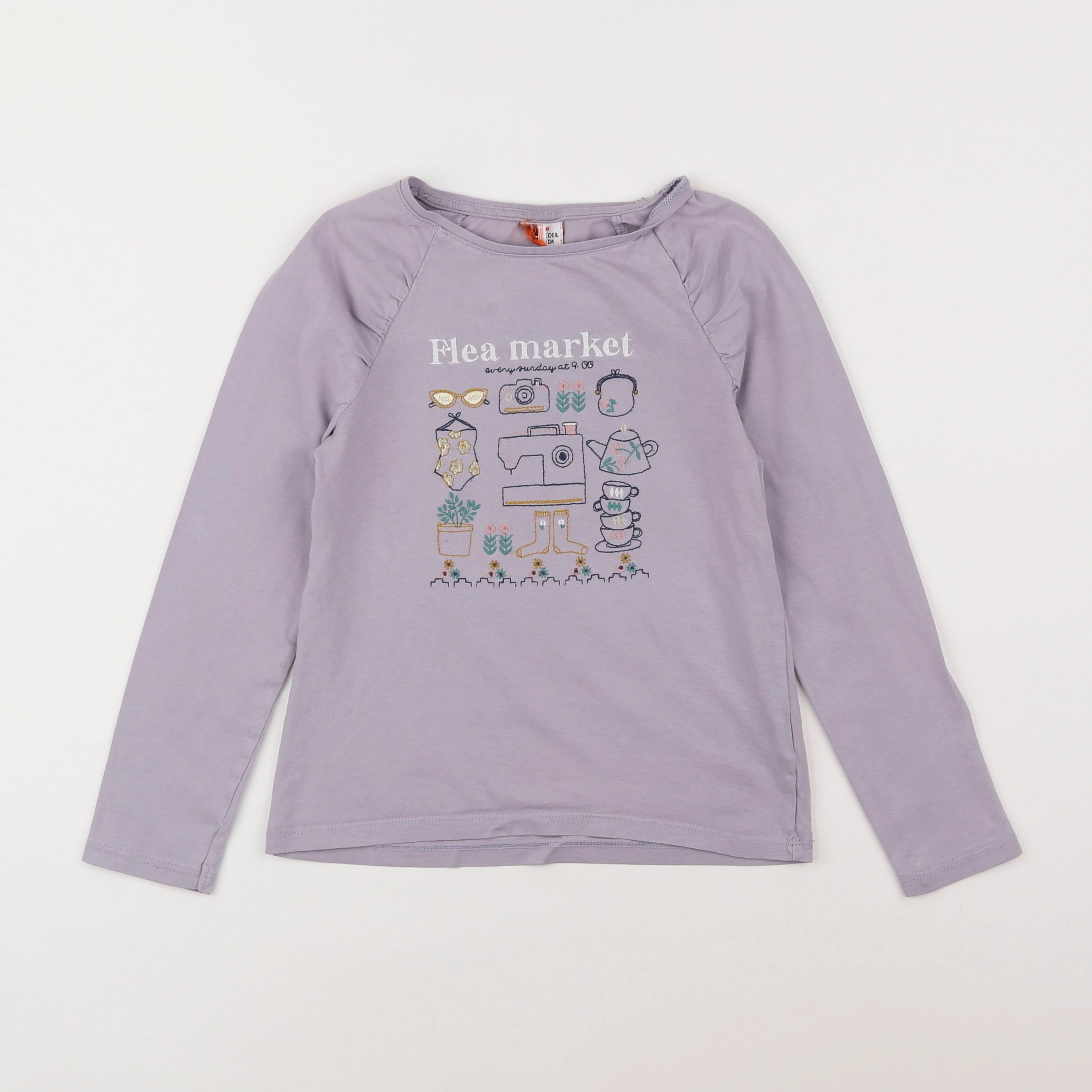 Tape à l'oeil - tee-shirt violet - 8 ans