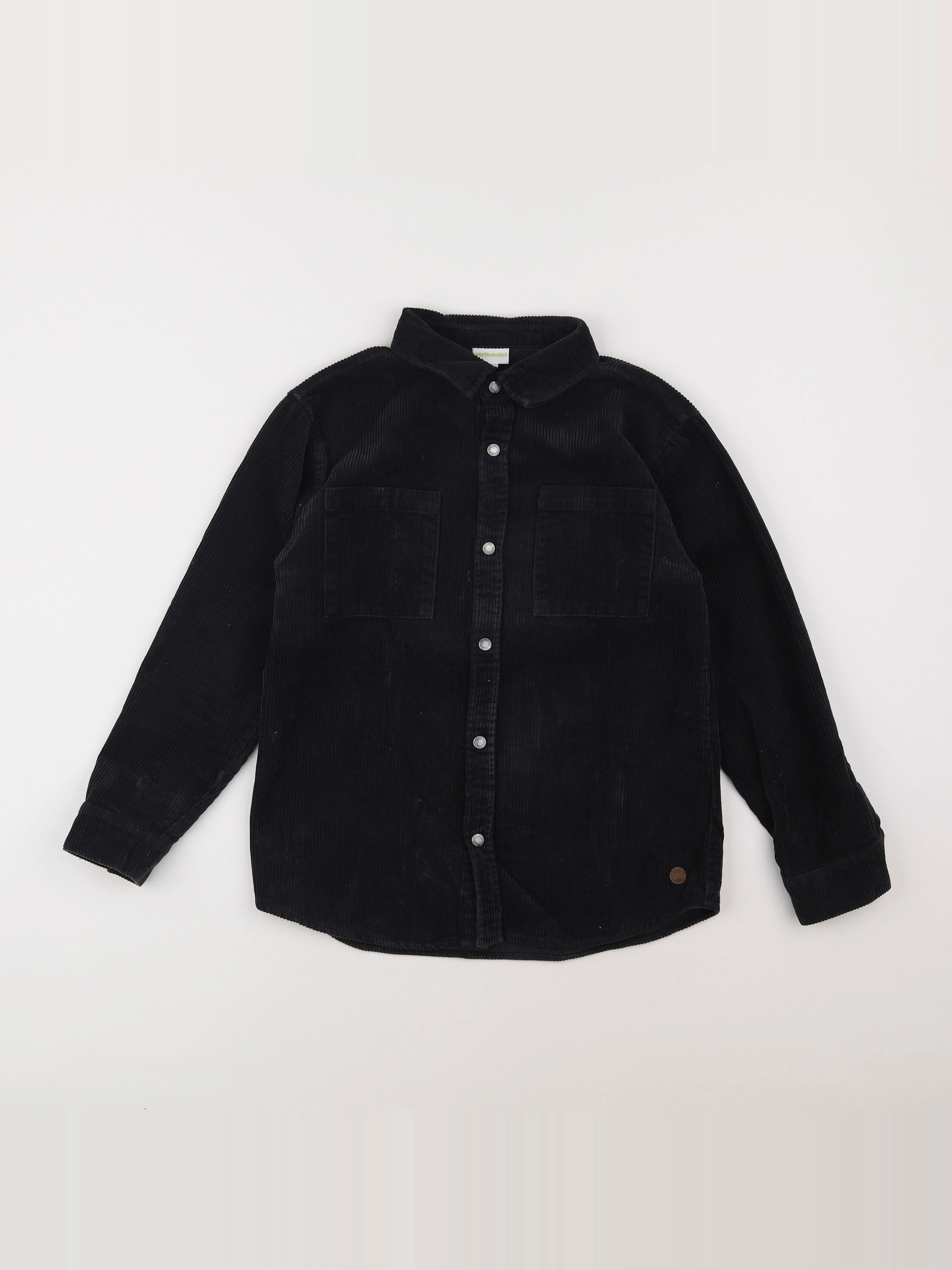 Vertbaudet - chemise noir - 10 ans
