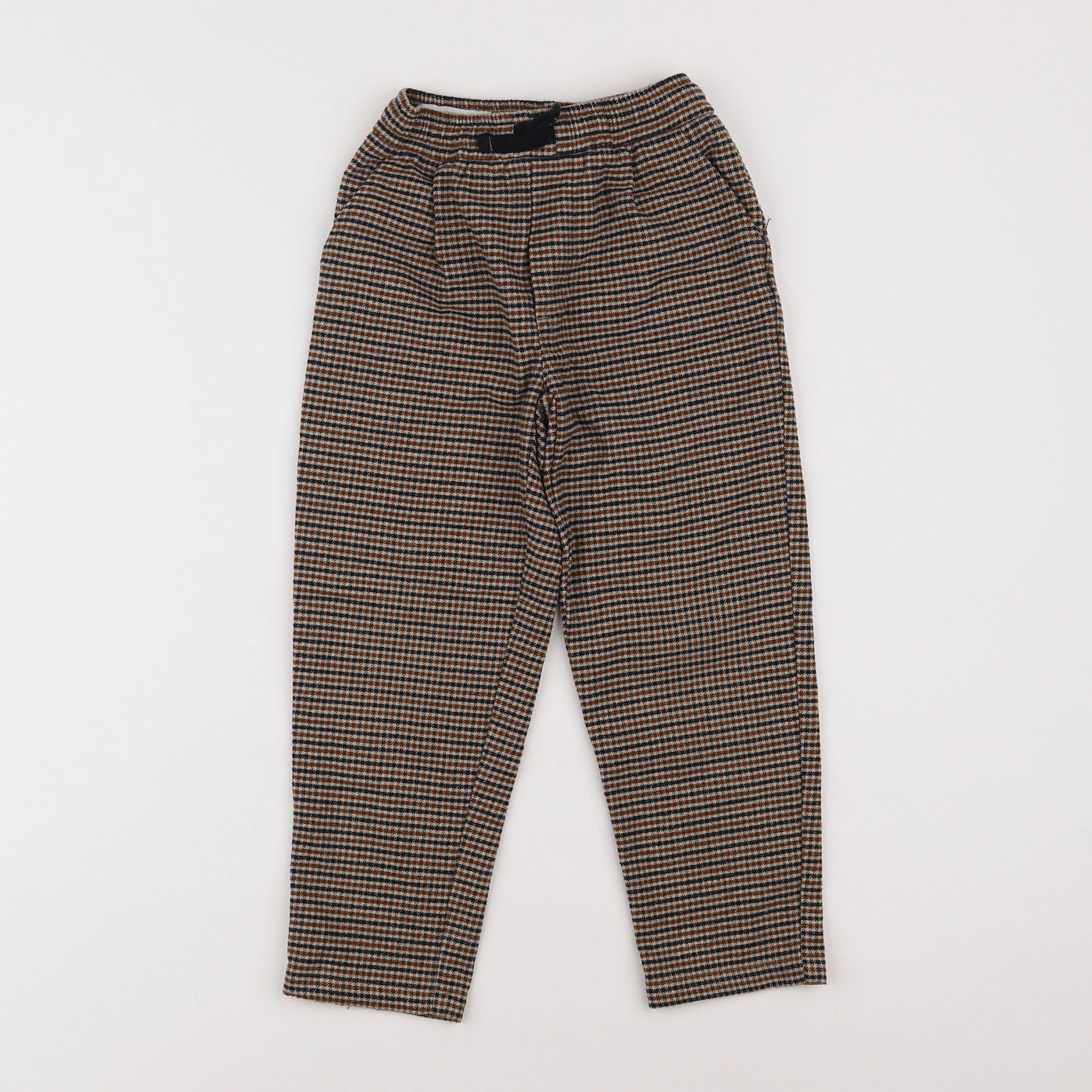 Zara - pantalon marron, noir - 4/5 ans