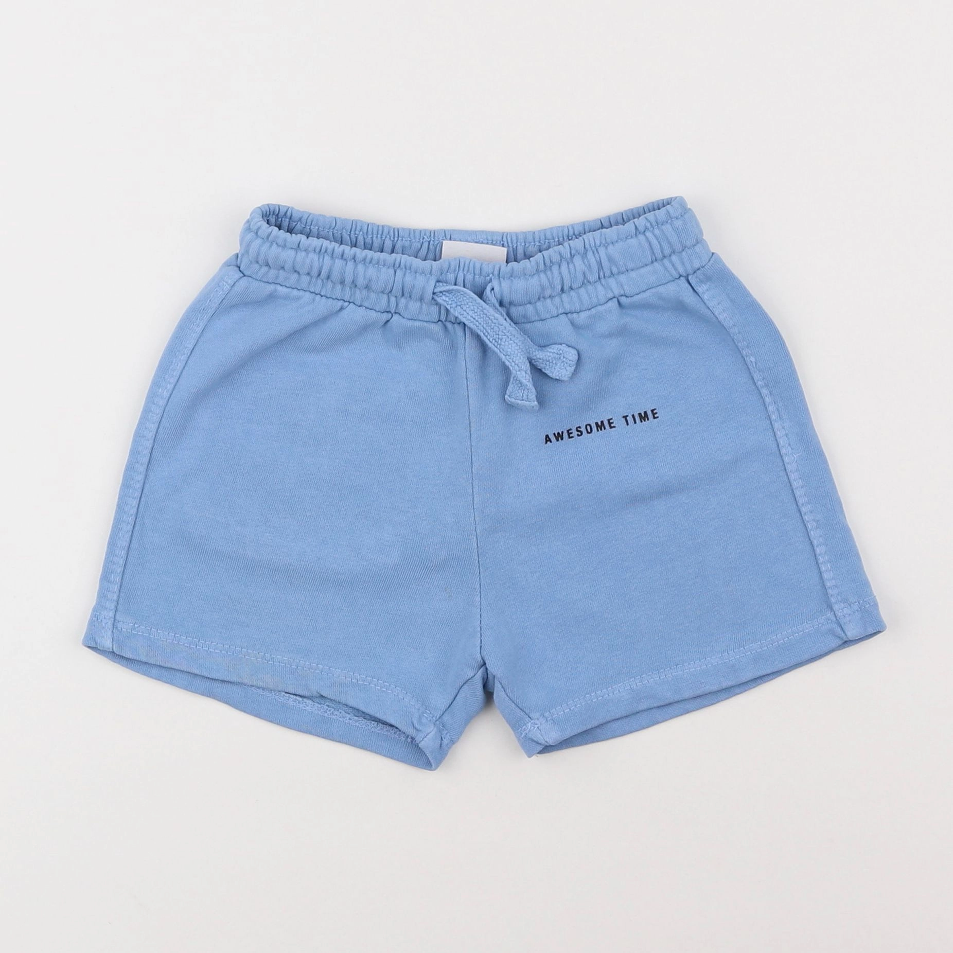 Zara - short bleu - 18 mois à 2 ans