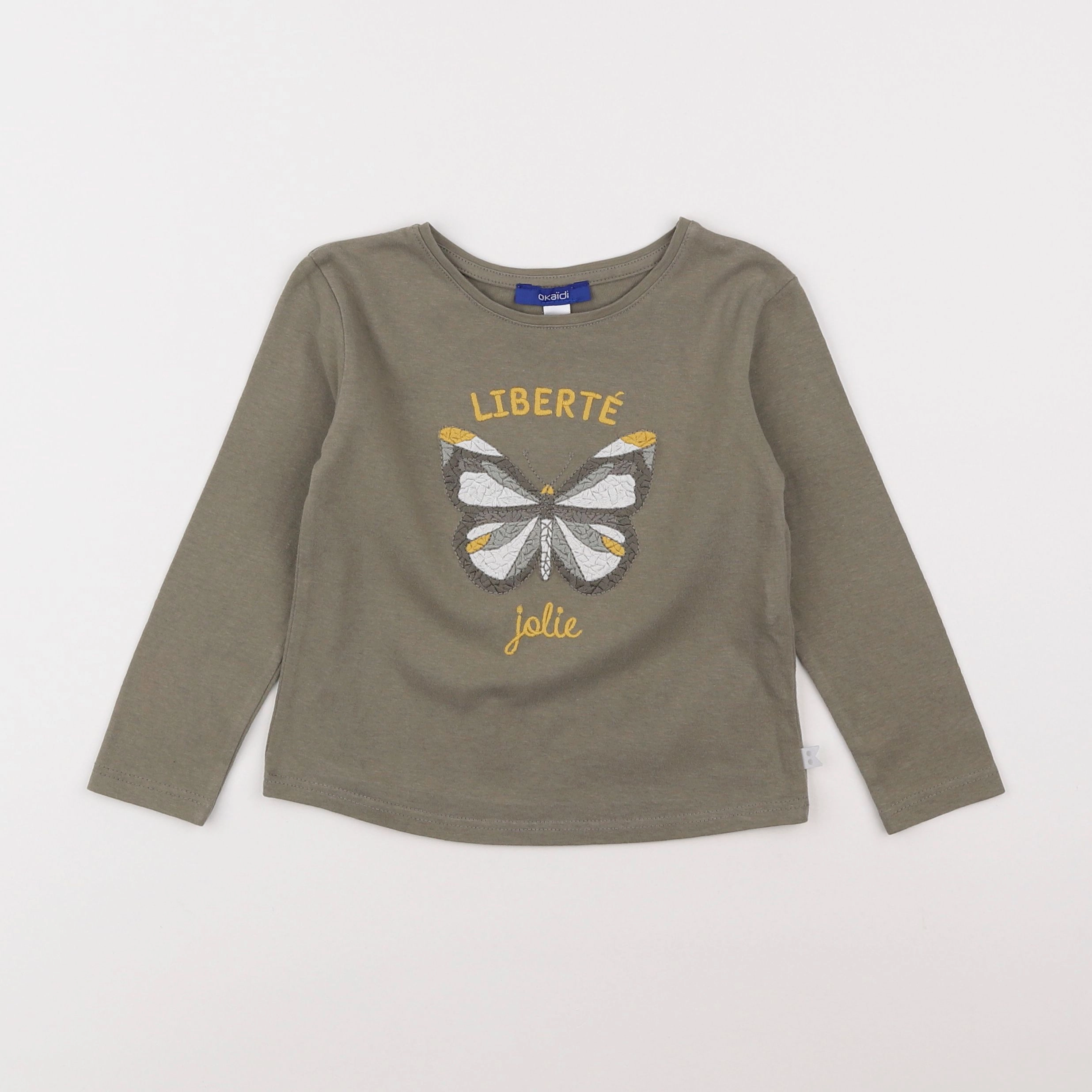 Okaidi - tee-shirt vert - 3 ans