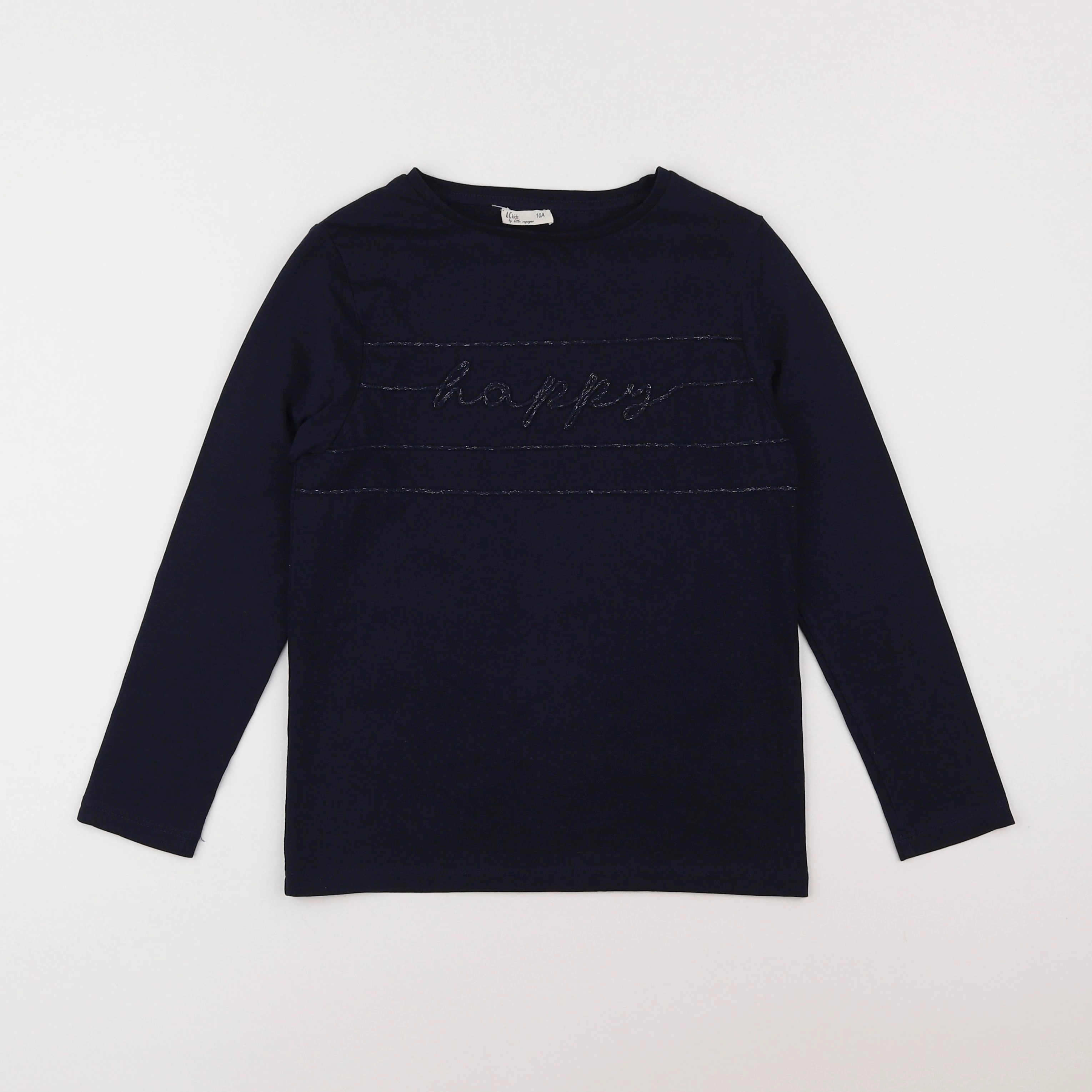 Little Cigogne - tee-shirt bleu - 10 ans