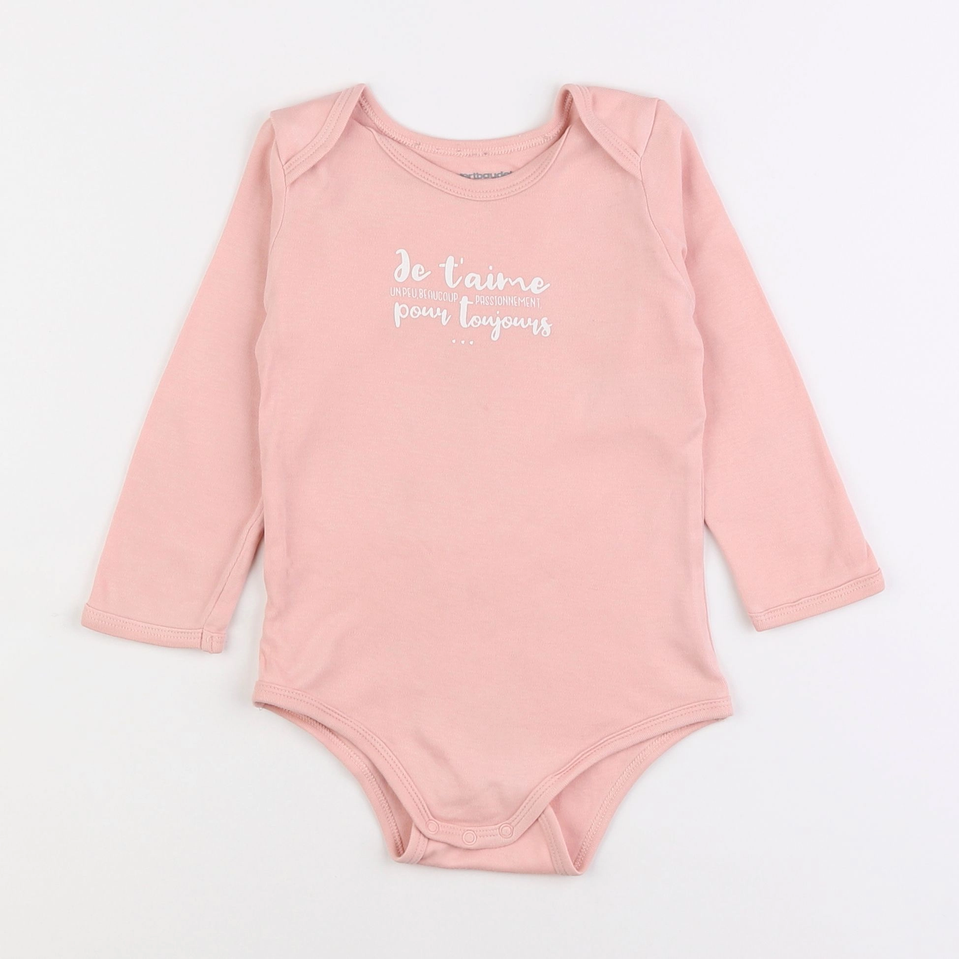 Vertbaudet - body rose - 2 ans
