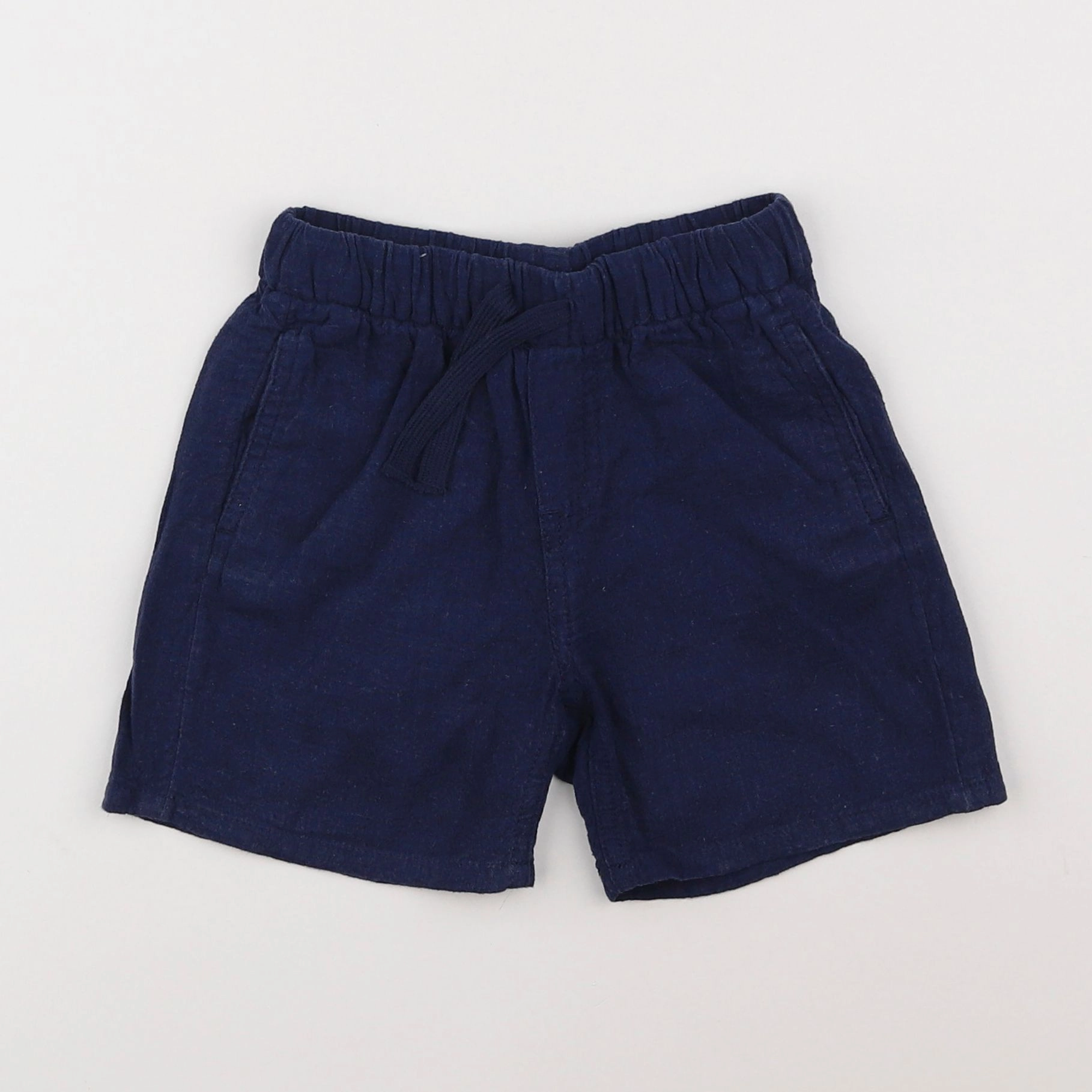 H&M - short bleu - 18 mois à 2 ans