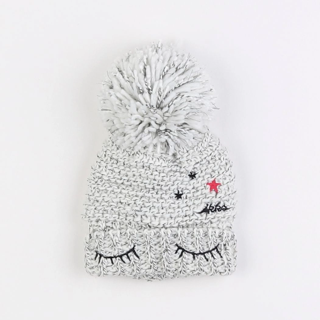 IKKS - bonnet gris - 1/3 mois