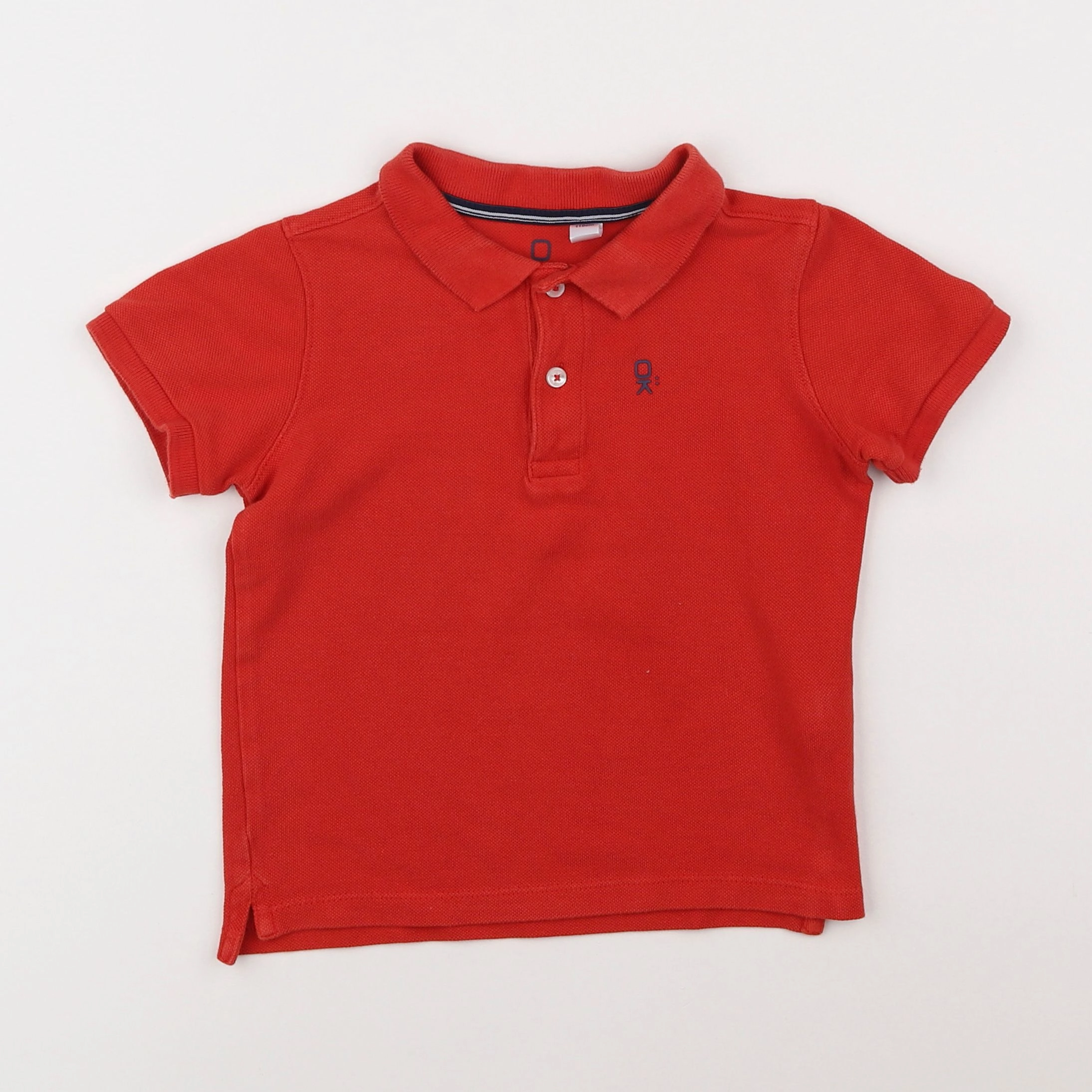 Okaidi - polo rouge - 5 ans