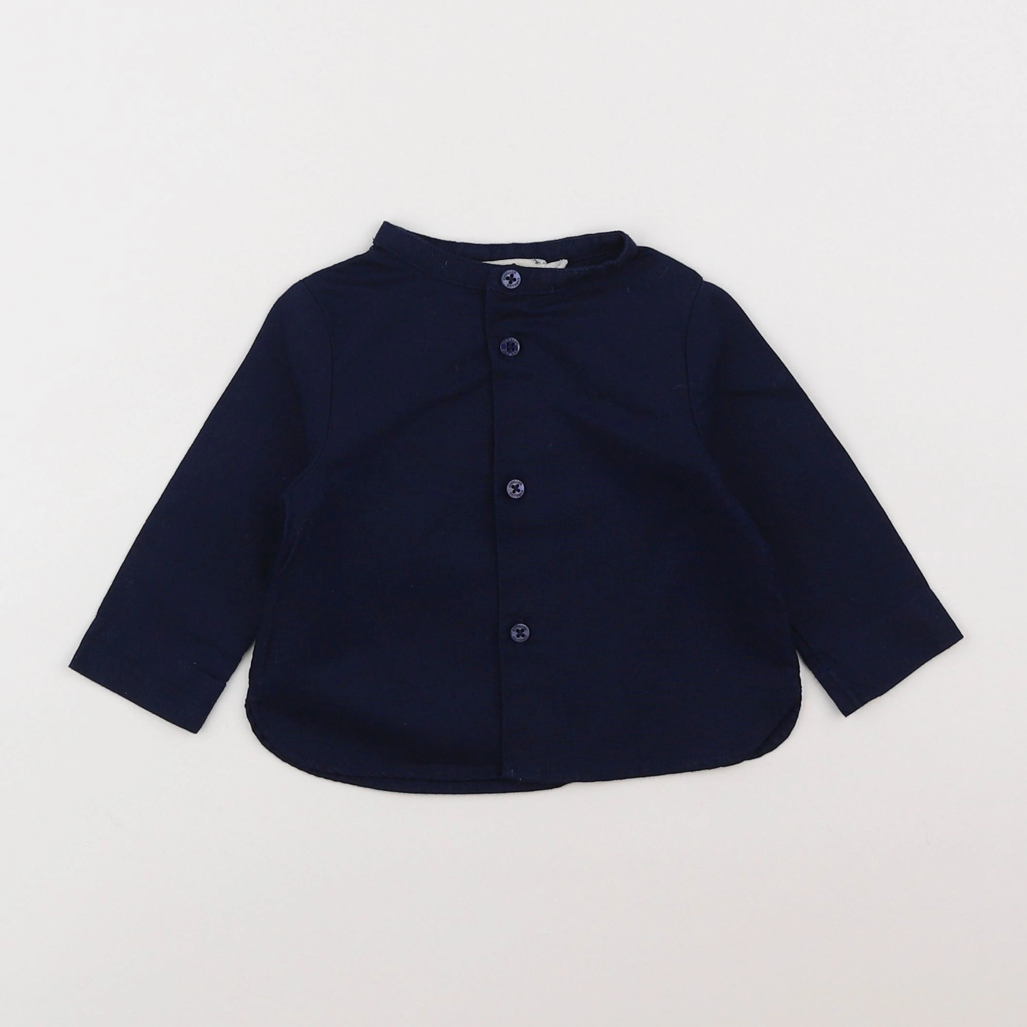 Cyrillus - chemise bleu - 9 mois
