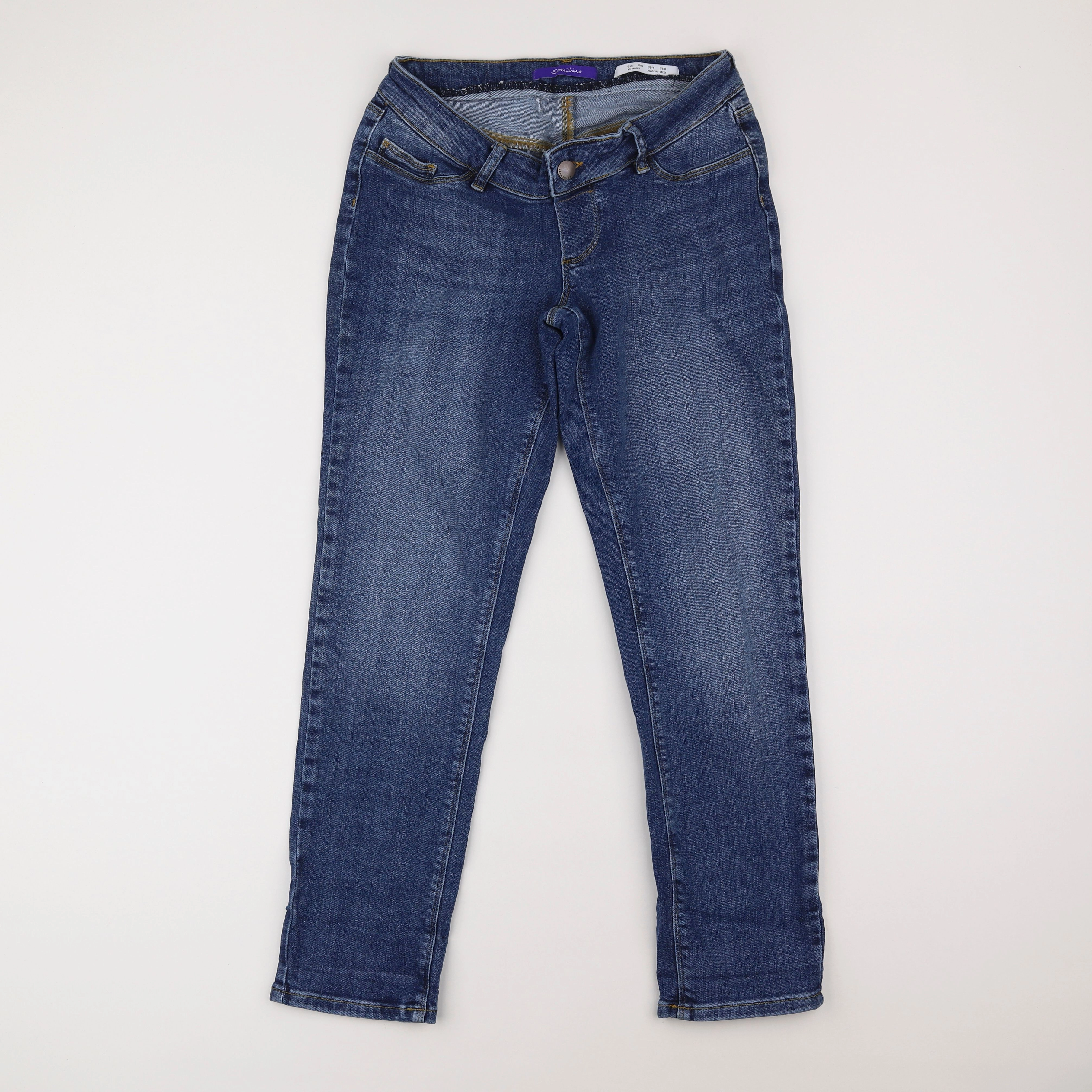 Seraphine - jean grossesse bleu - 36