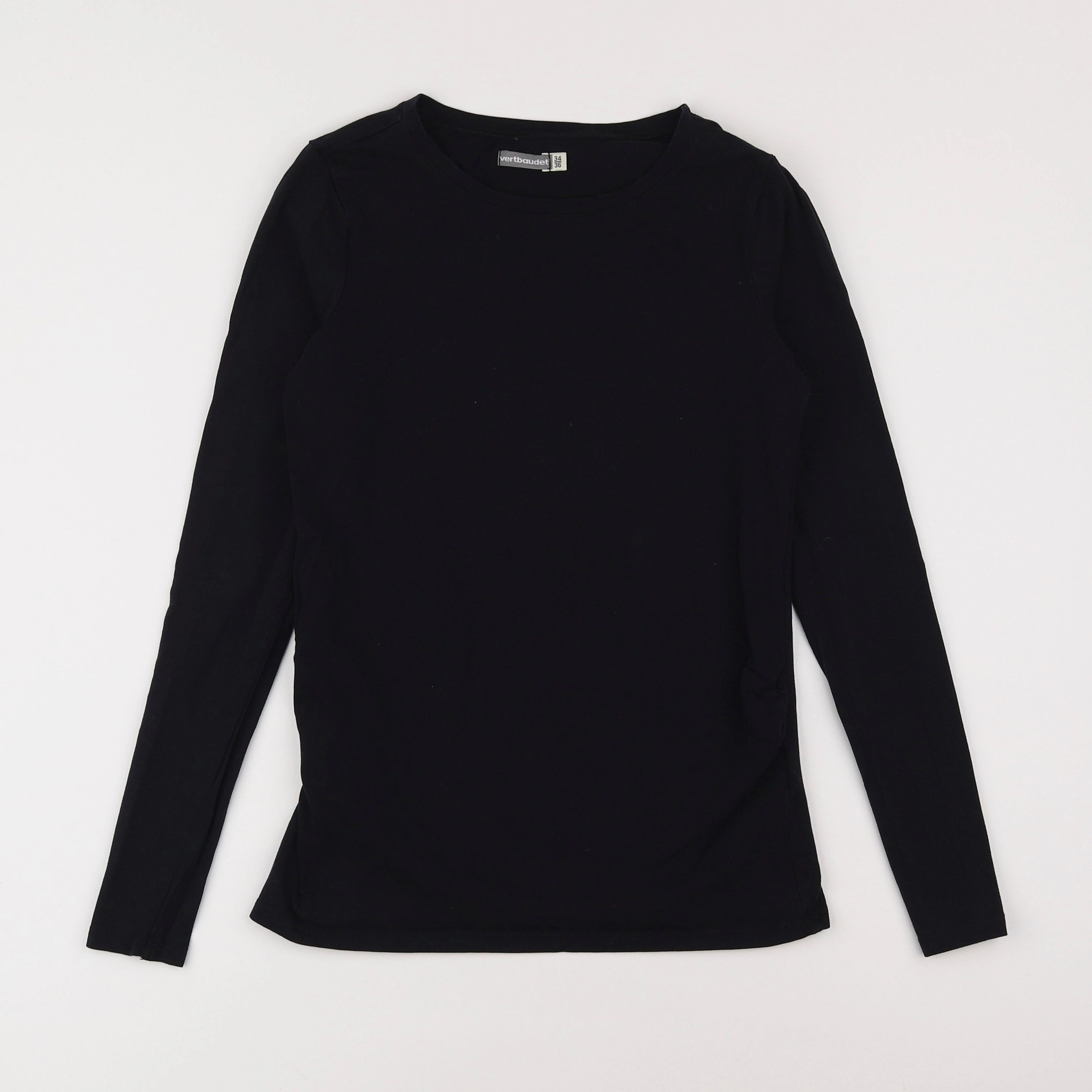 Vertbaudet - tee-shirt grossesse noir - 34 à 36