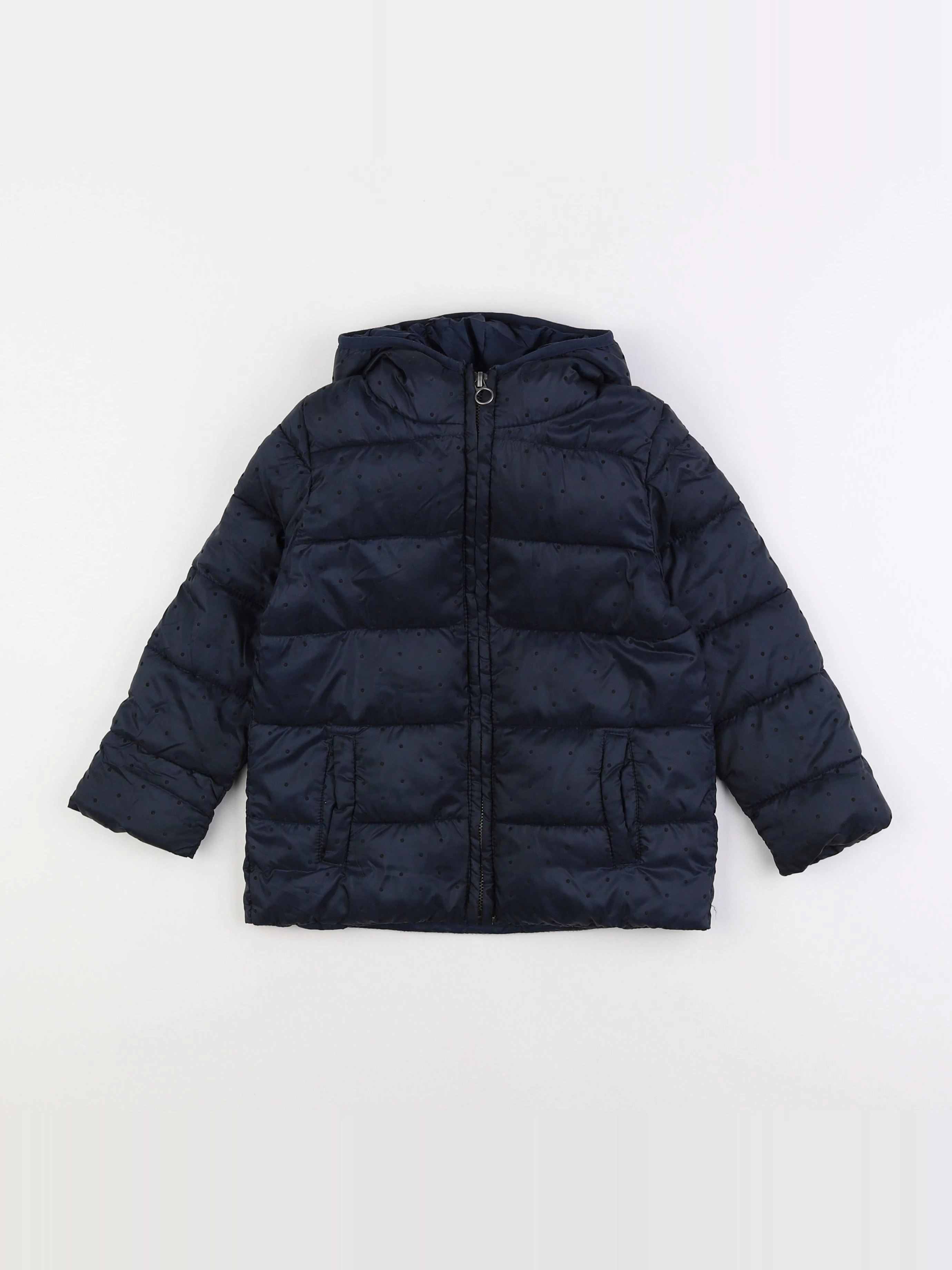 Monoprix - doudoune bleu - 4 ans