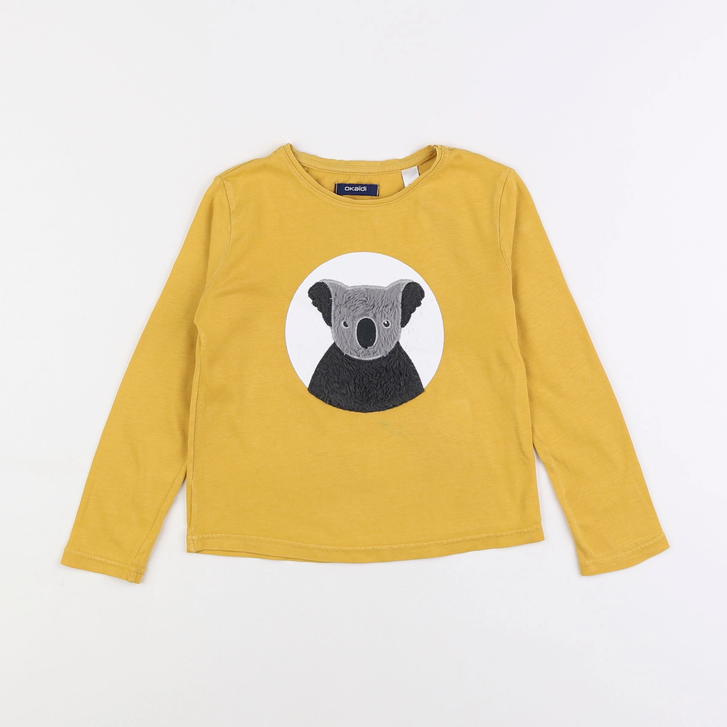 Okaidi - tee-shirt jaune - 5 ans