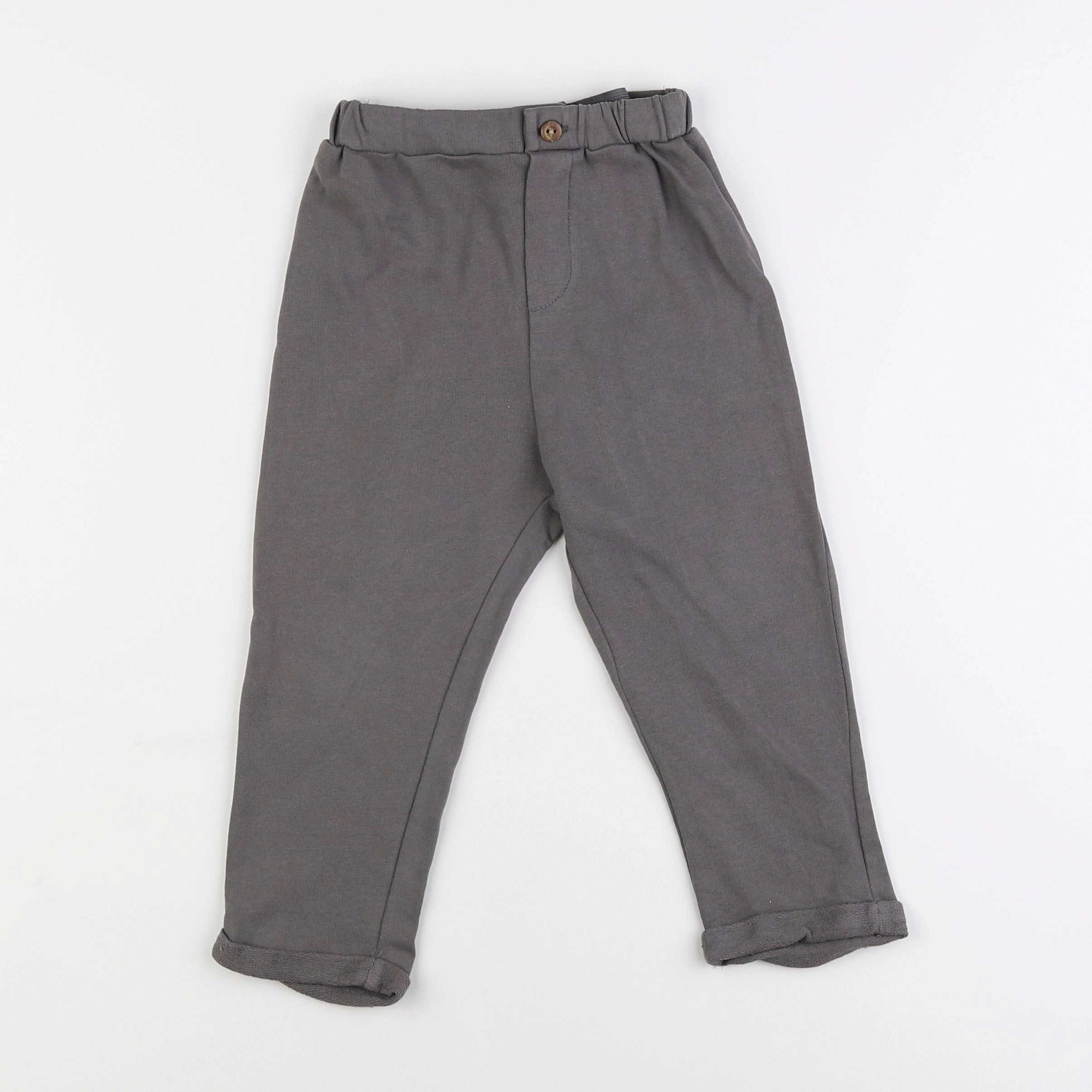 H&M - jogging gris - 2/3 ans