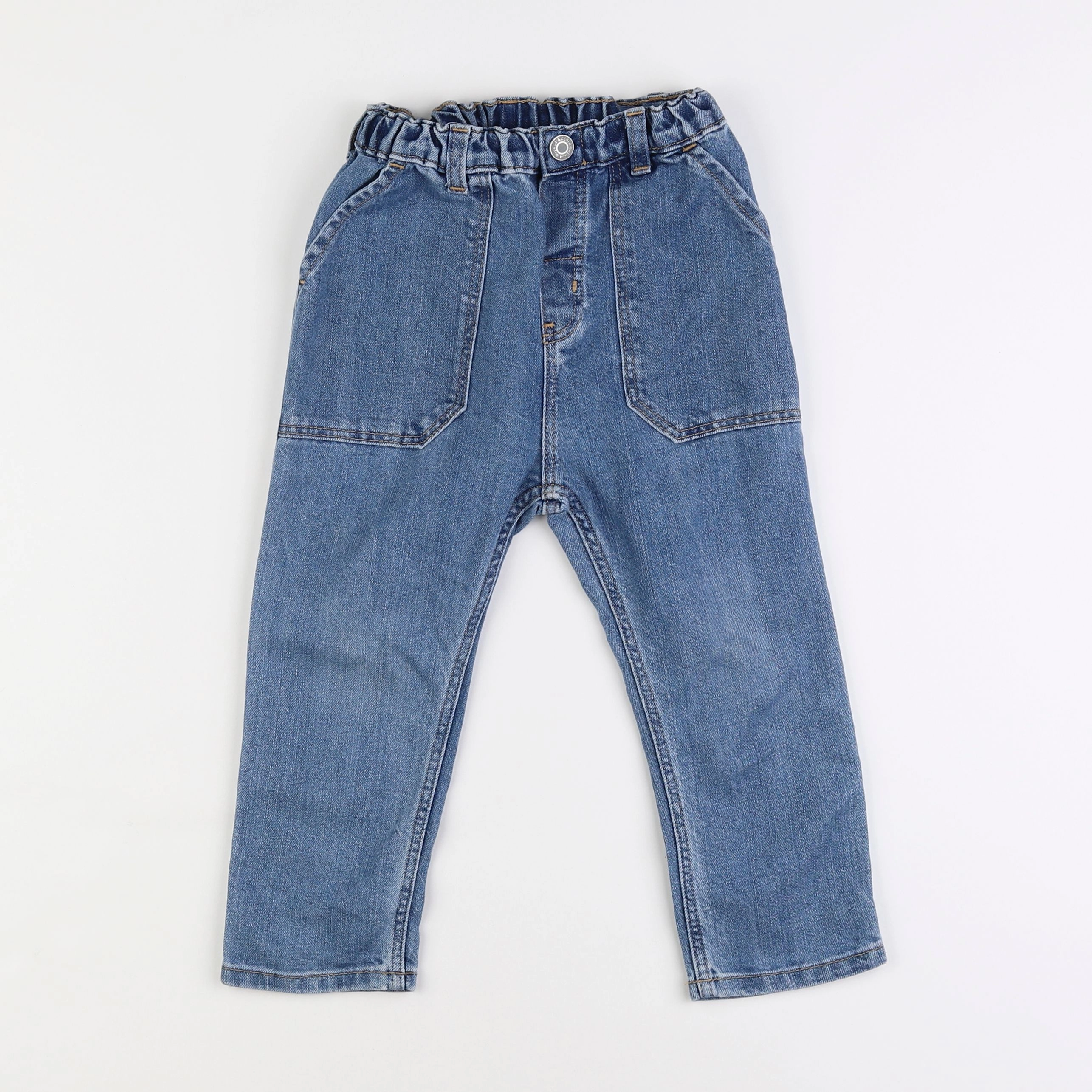 H&M - jean bleu - 2/3 ans