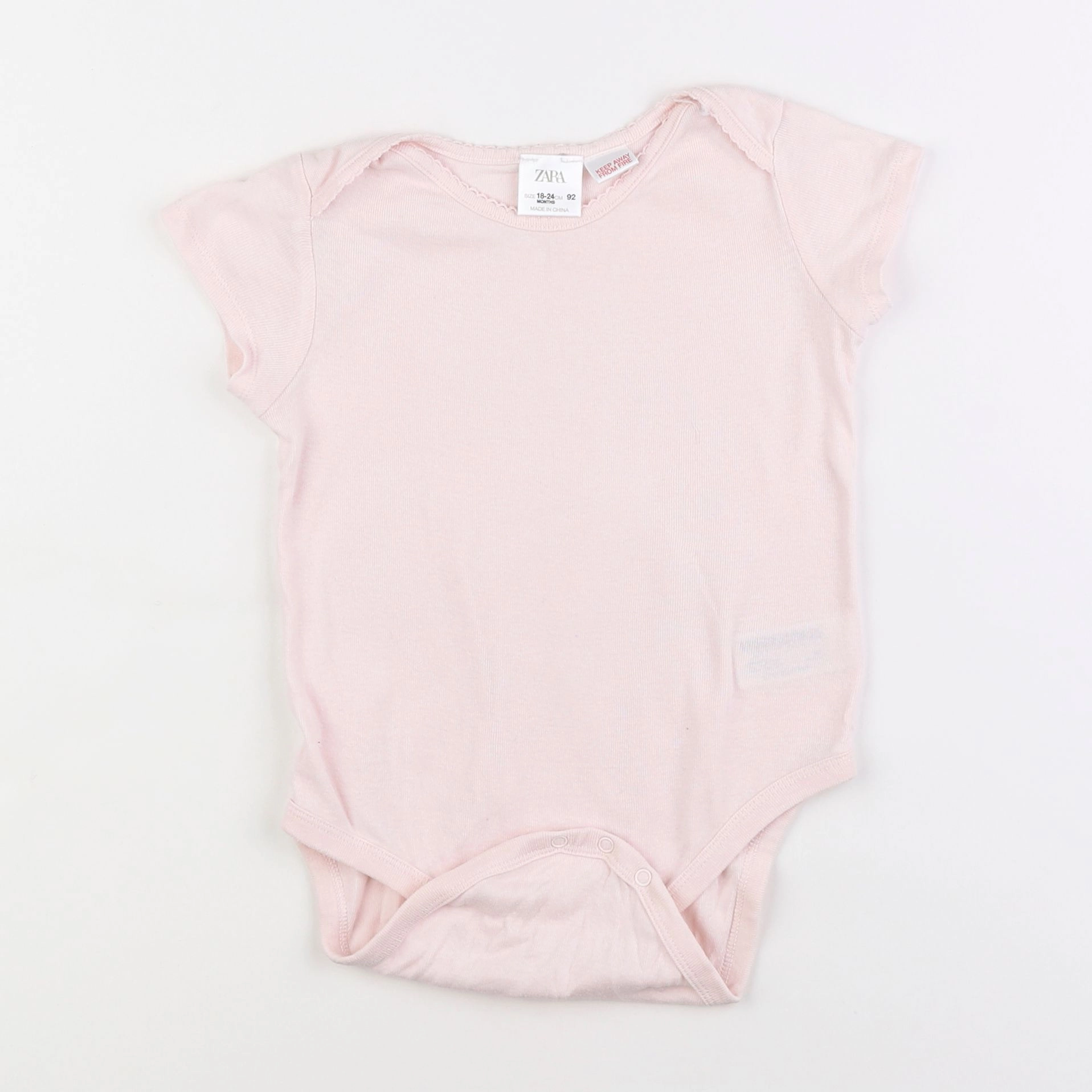 Zara - body rose - 18 mois à 2 ans