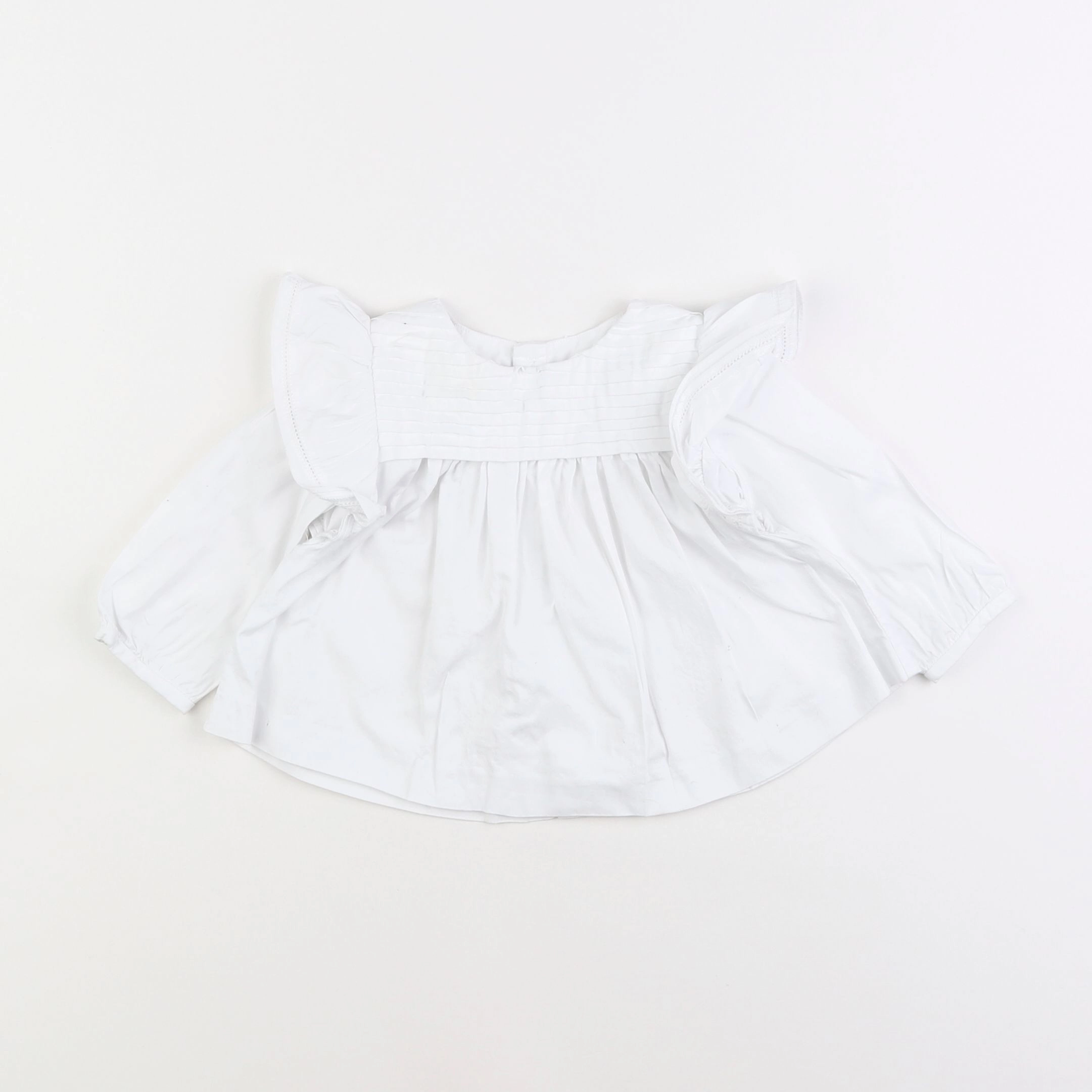 Jacadi - blouse blanc - 6 mois