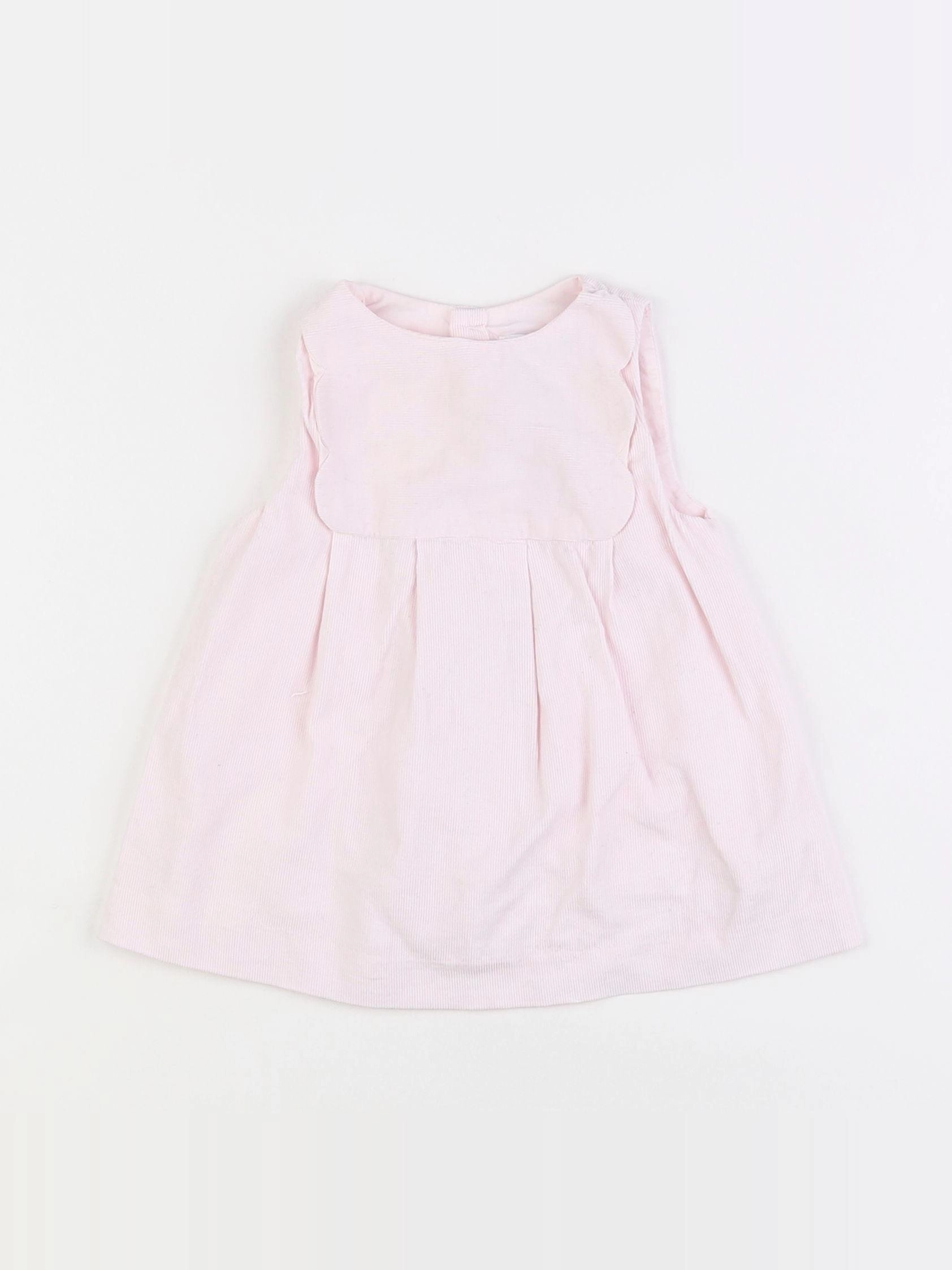 Jacadi - robe rose - 6 mois