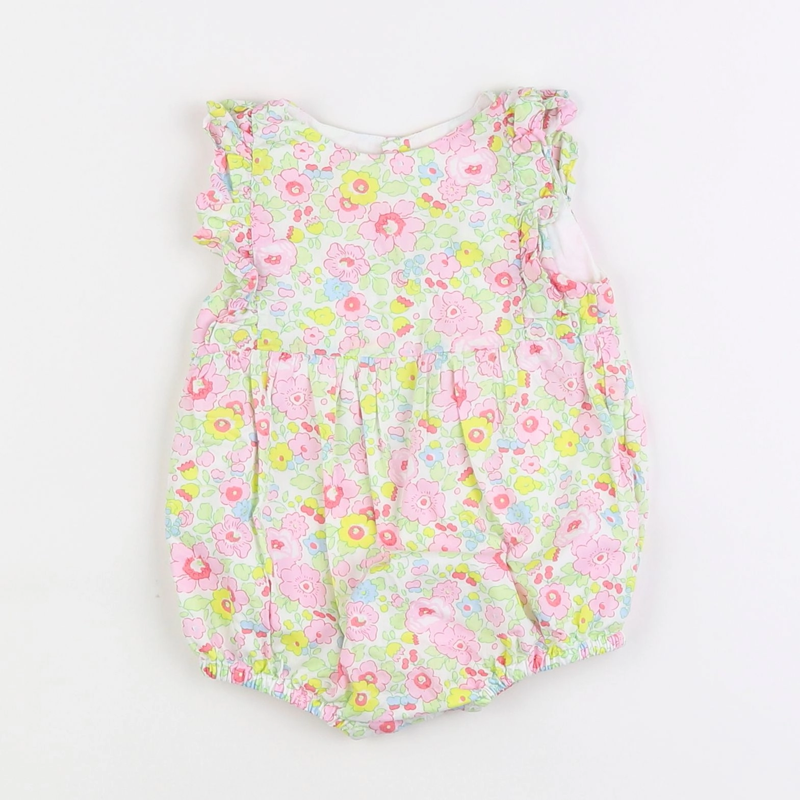 Jacadi - combinaison liberty multicolore - 6 mois