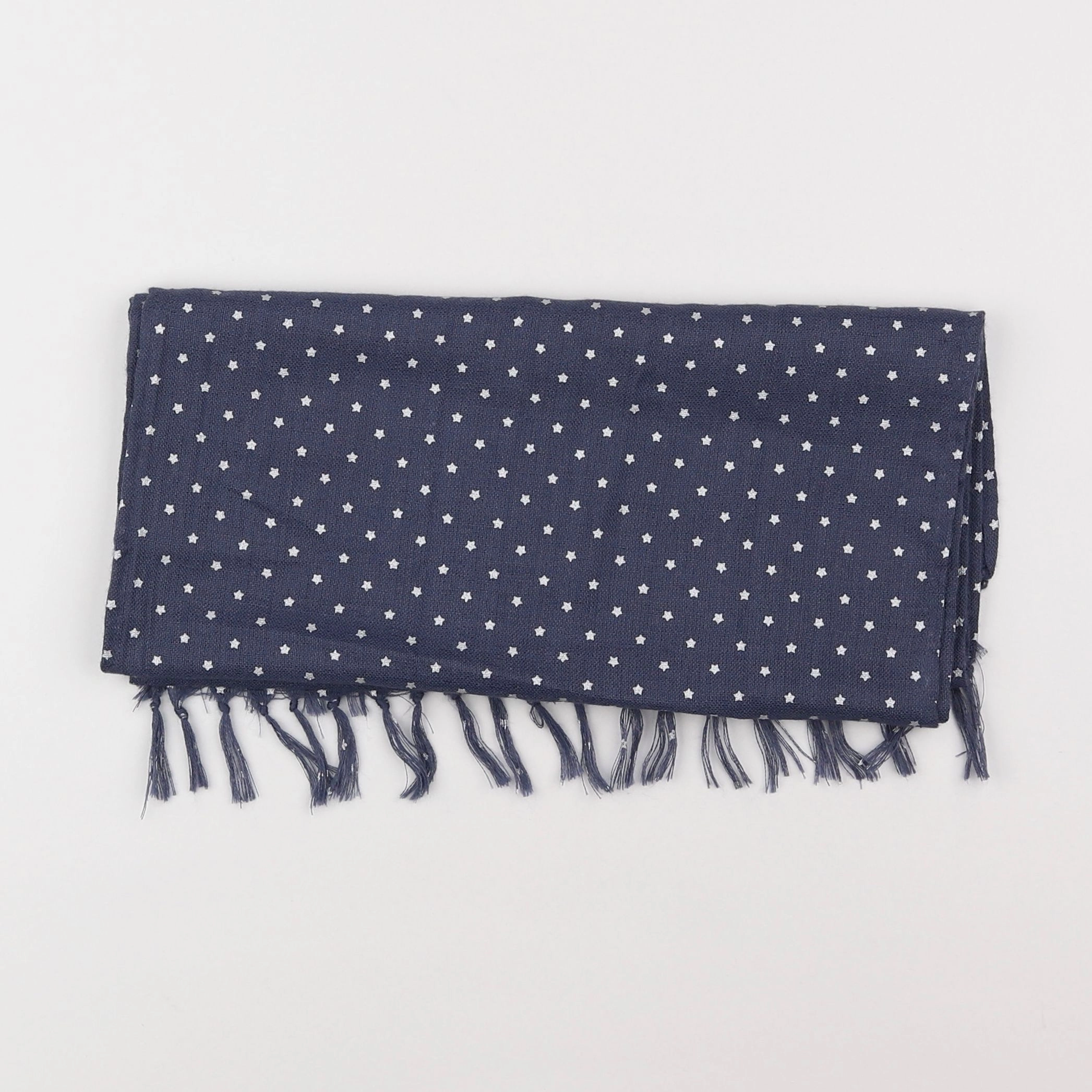 Vertbaudet - foulard bleu - 4/8 ans