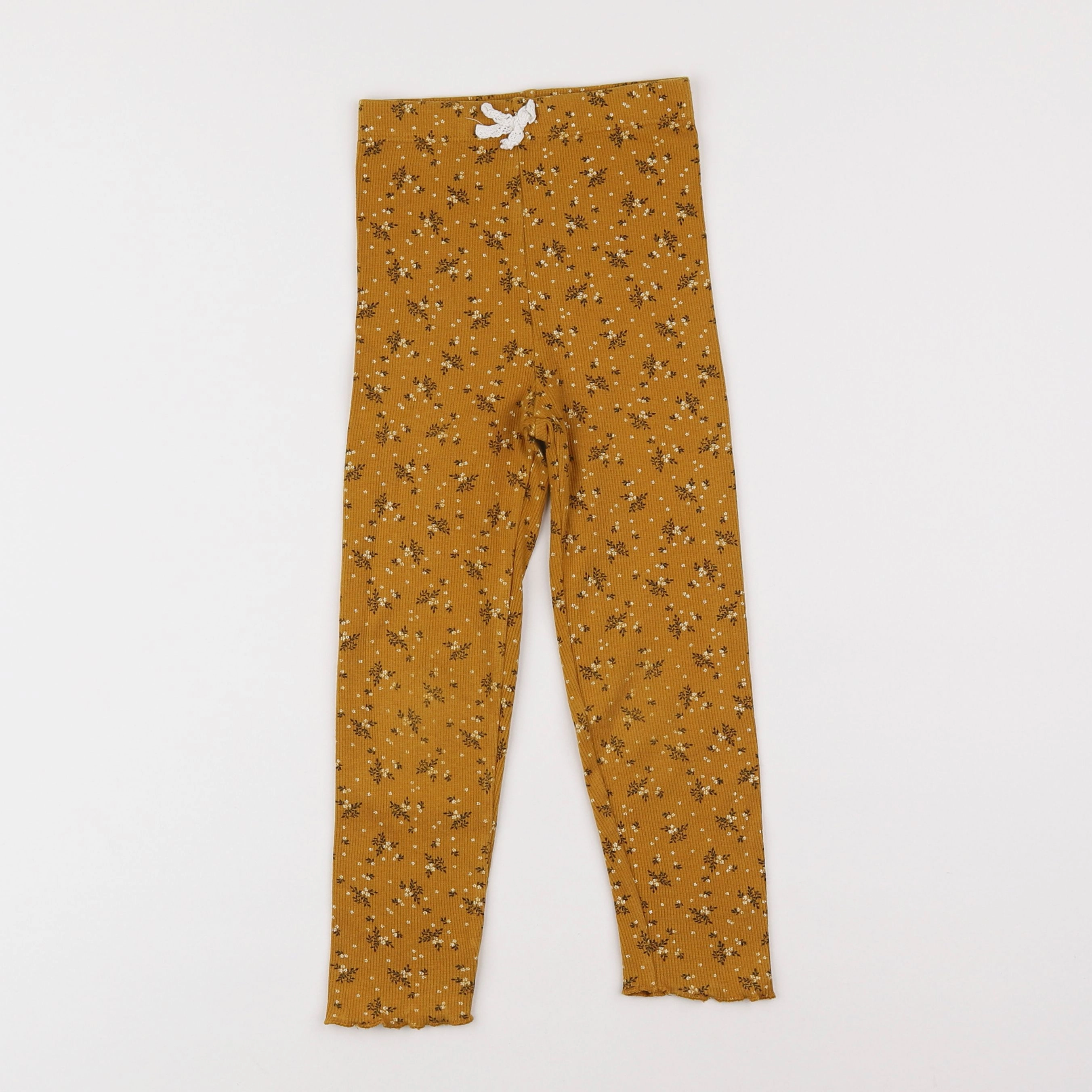 Vertbaudet - legging jaune - 4 ans