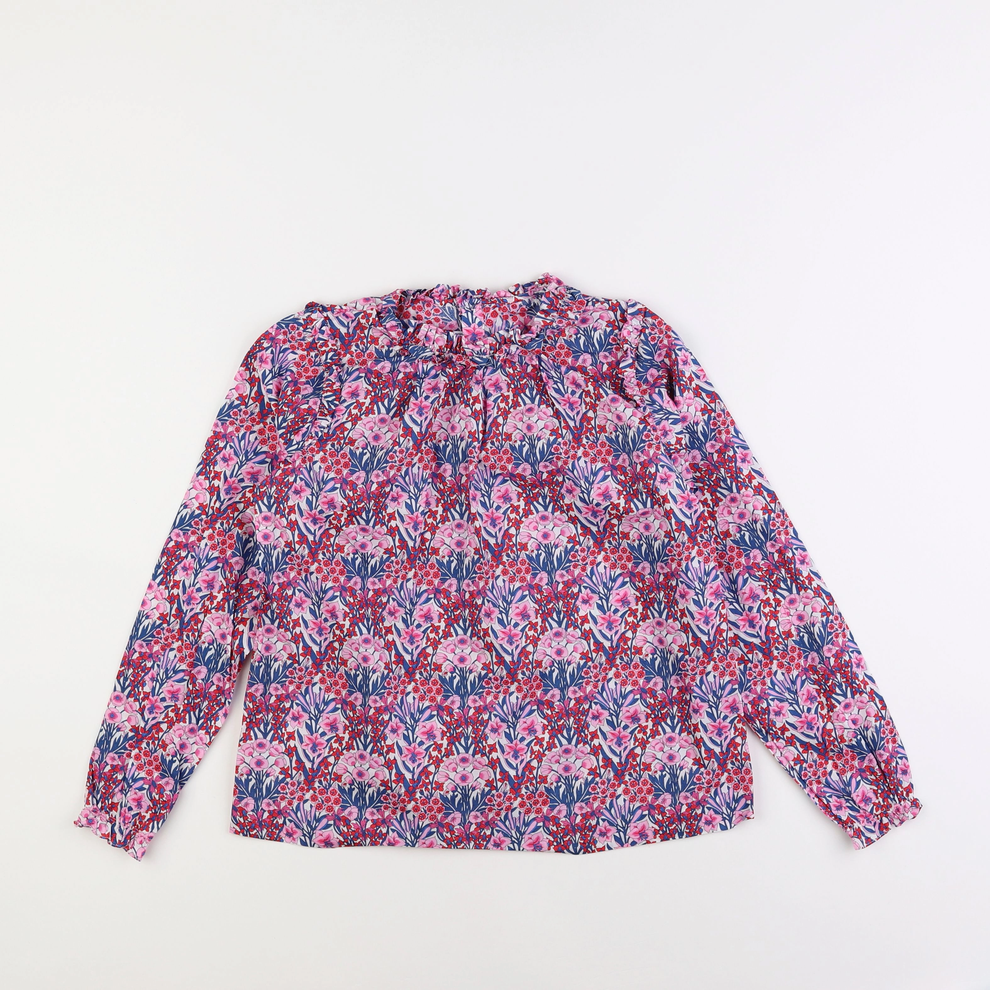 Jacadi - blouse liberty rose - 10 ans