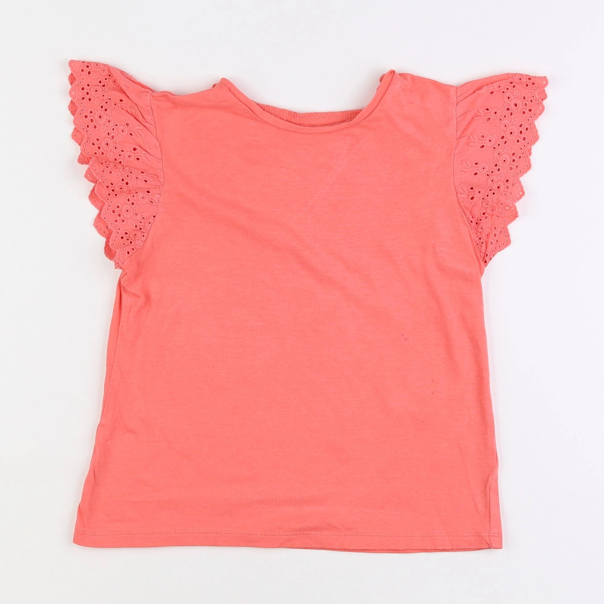 Vertbaudet - tee-shirt rose - 7 ans