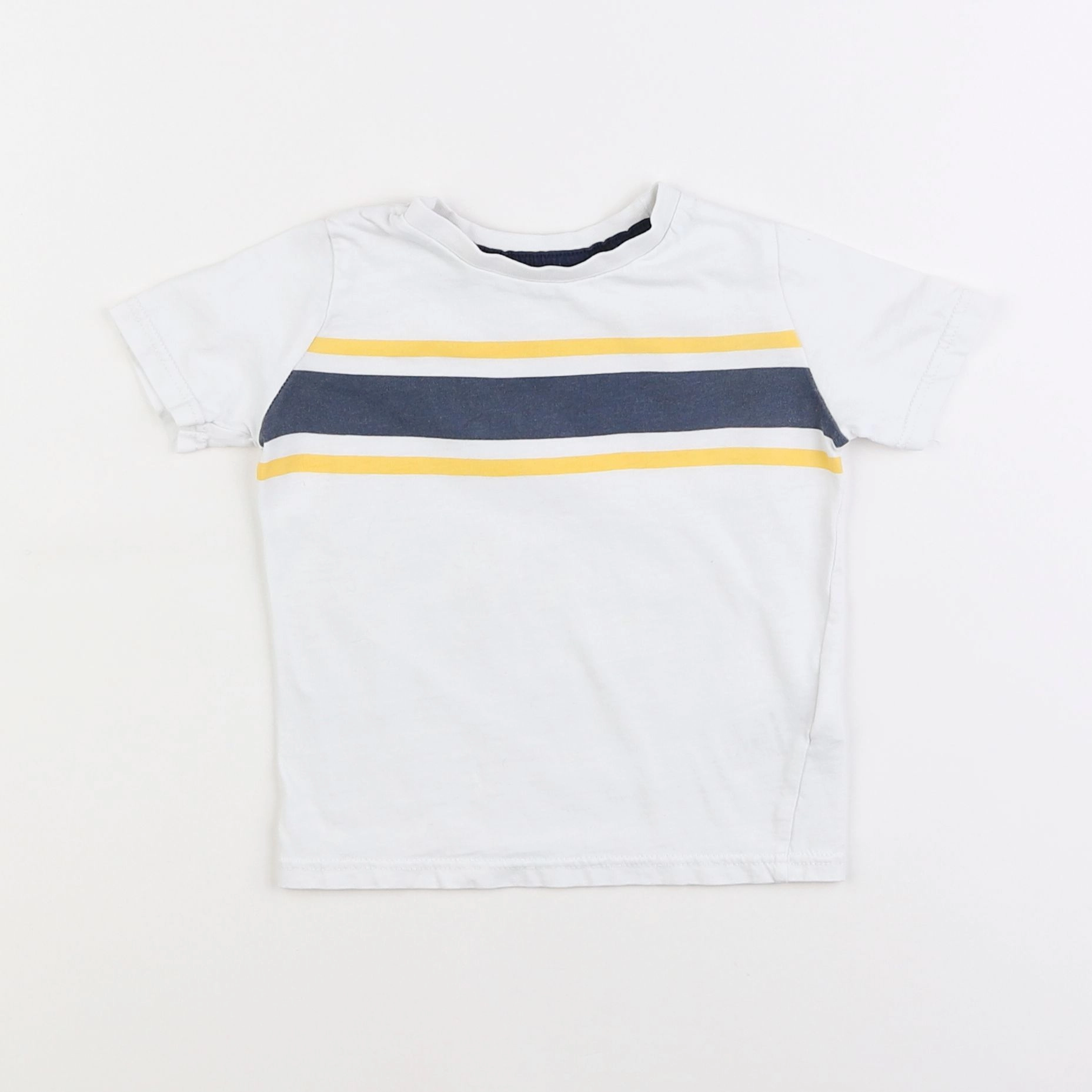 Vertbaudet - tee-shirt blanc - 2 ans