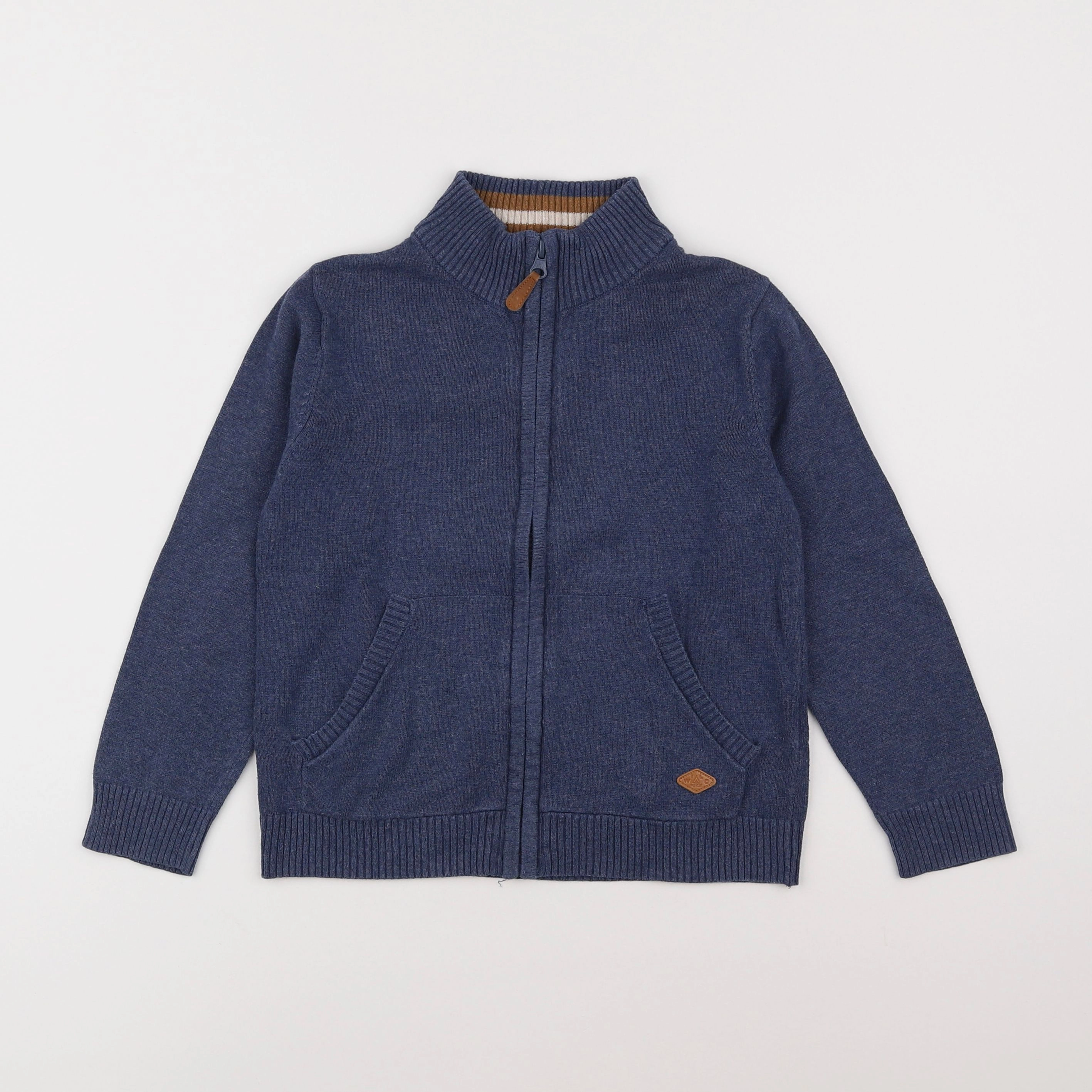 Vertbaudet - gilet bleu - 6 ans