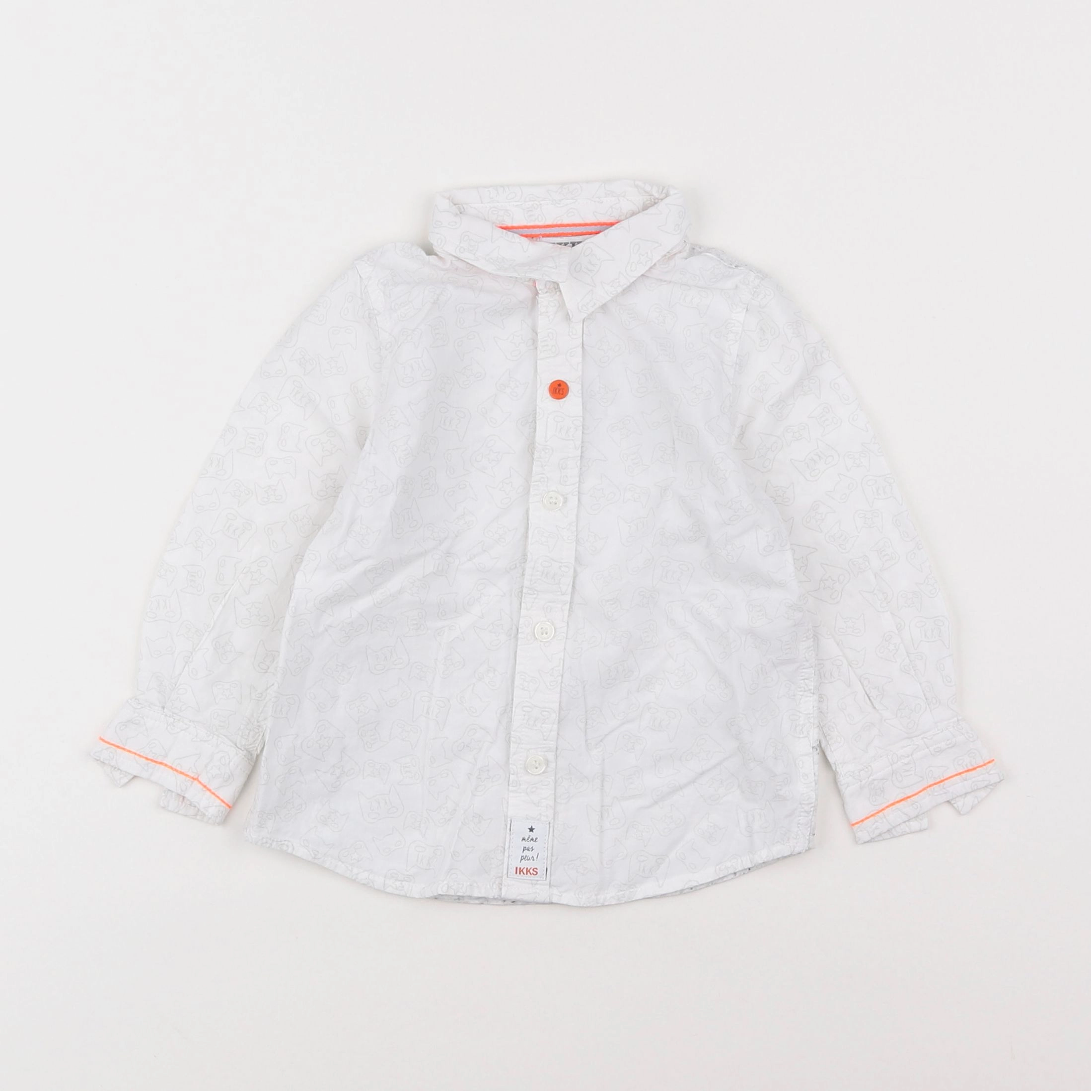 IKKS - chemise blanc - 18 mois