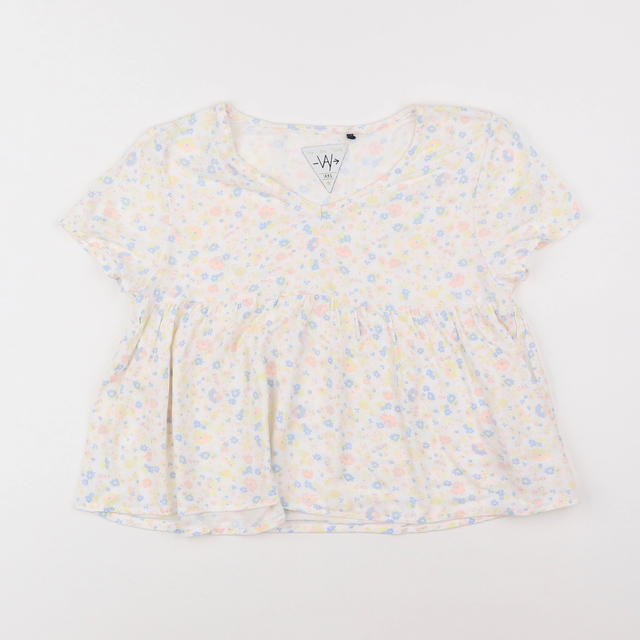 IKKS - blouse blanc - 12 ans