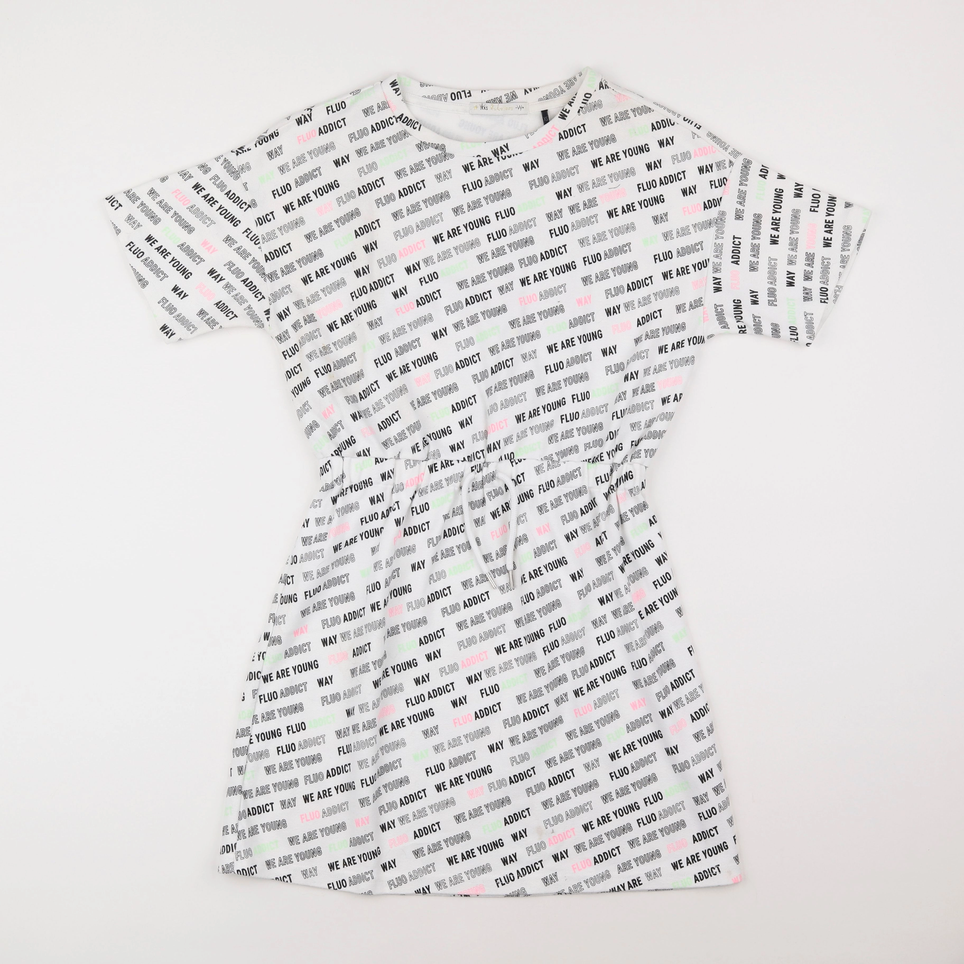 IKKS - robe blanc - 12 ans
