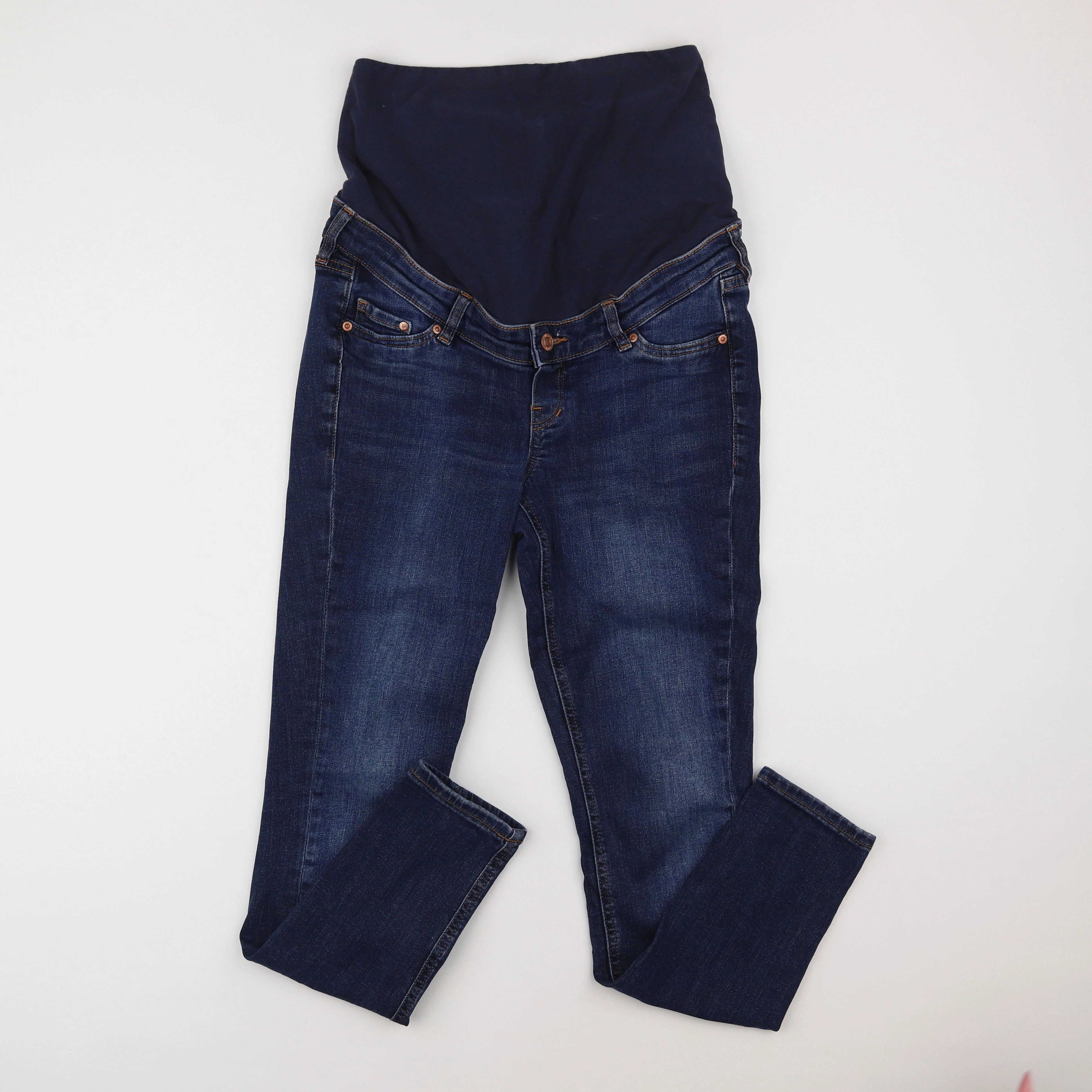 H&M - jean grossesse bleu - 36 à 38