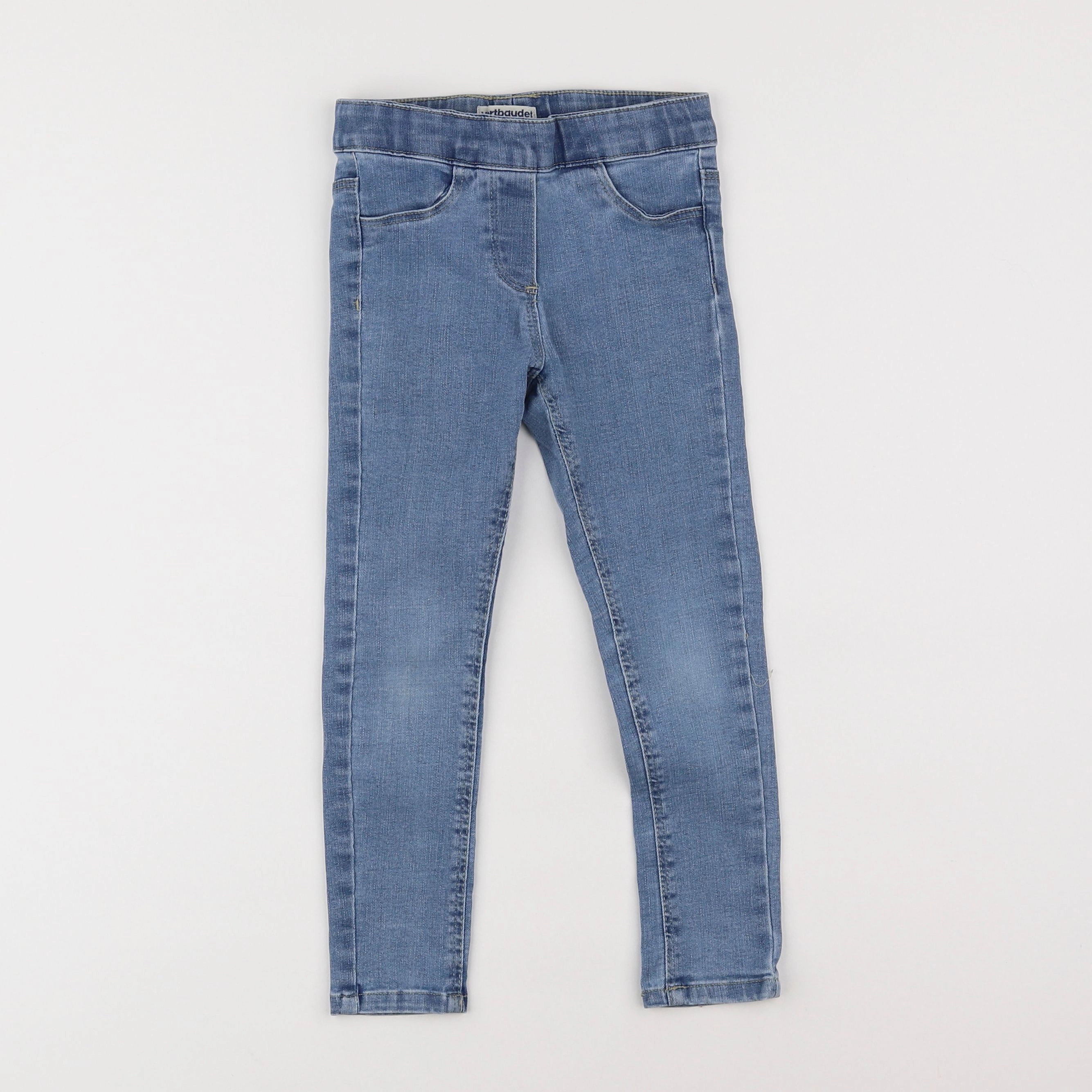 Vertbaudet - jegging bleu - 4 ans