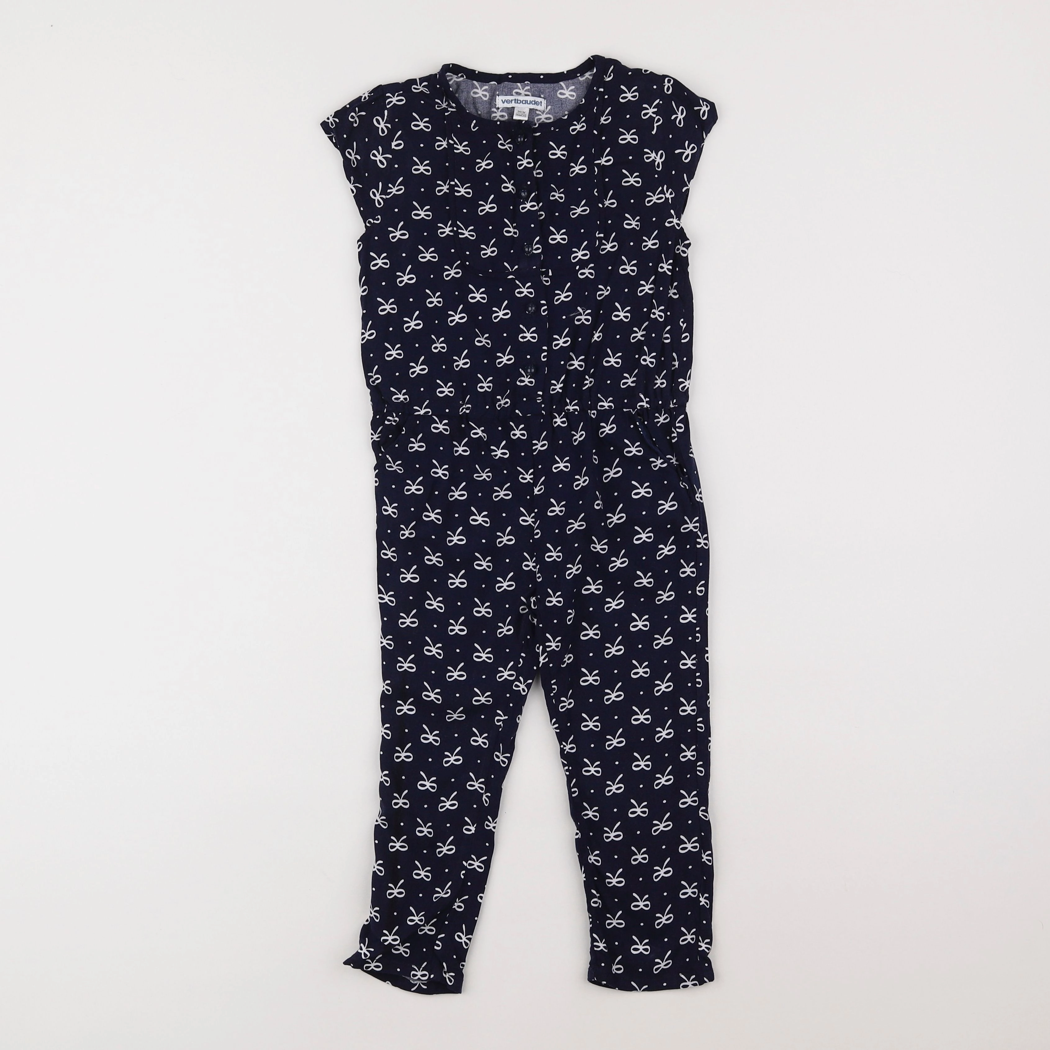 Vertbaudet - combinaison bleu - 3 ans