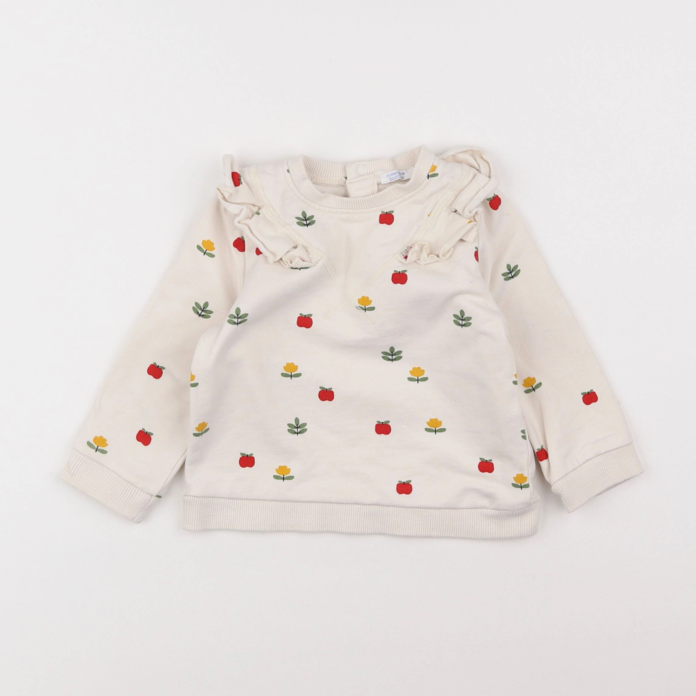 Boutchou - sweat multicolore - 18 mois