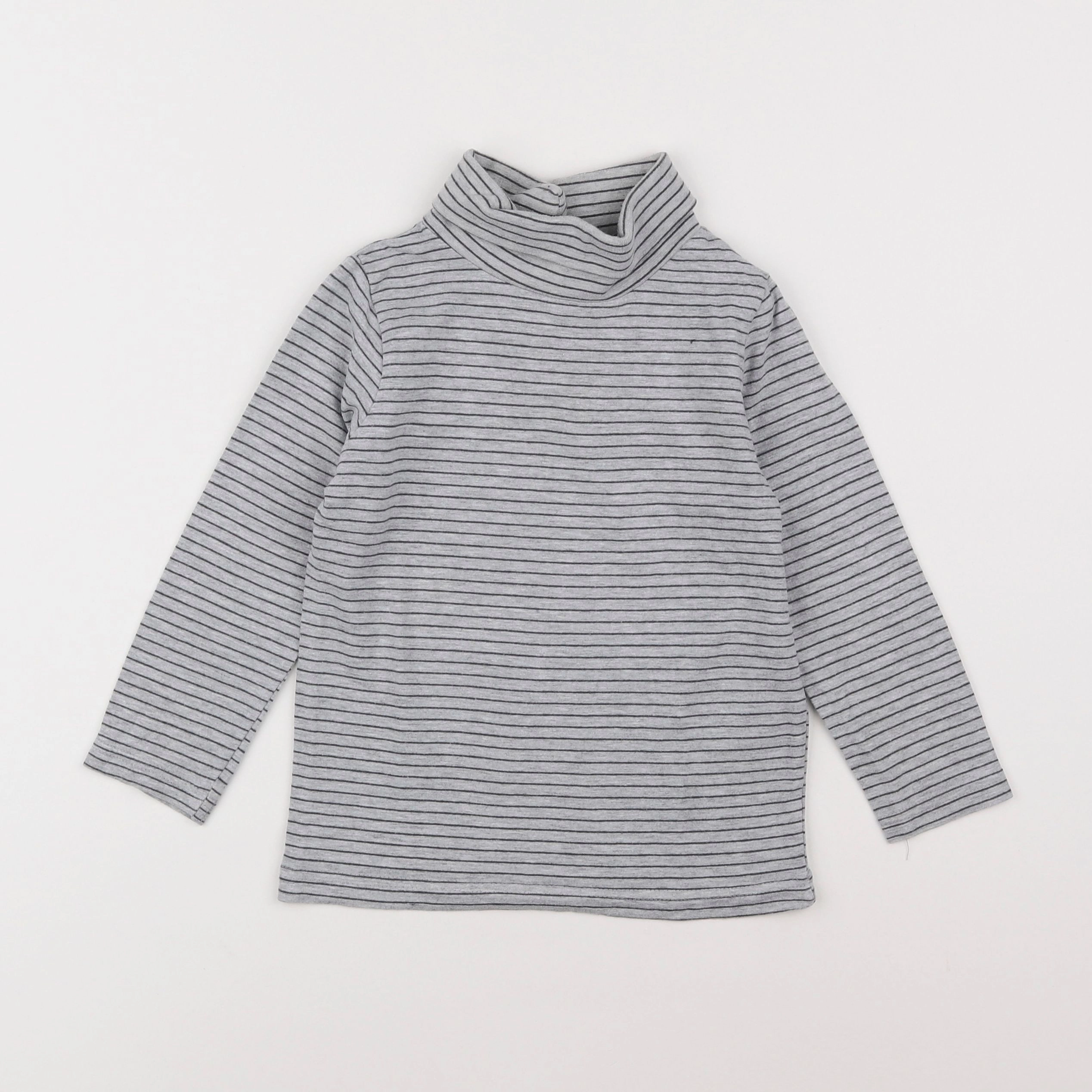 Vertbaudet - sous-pull gris - 5 ans