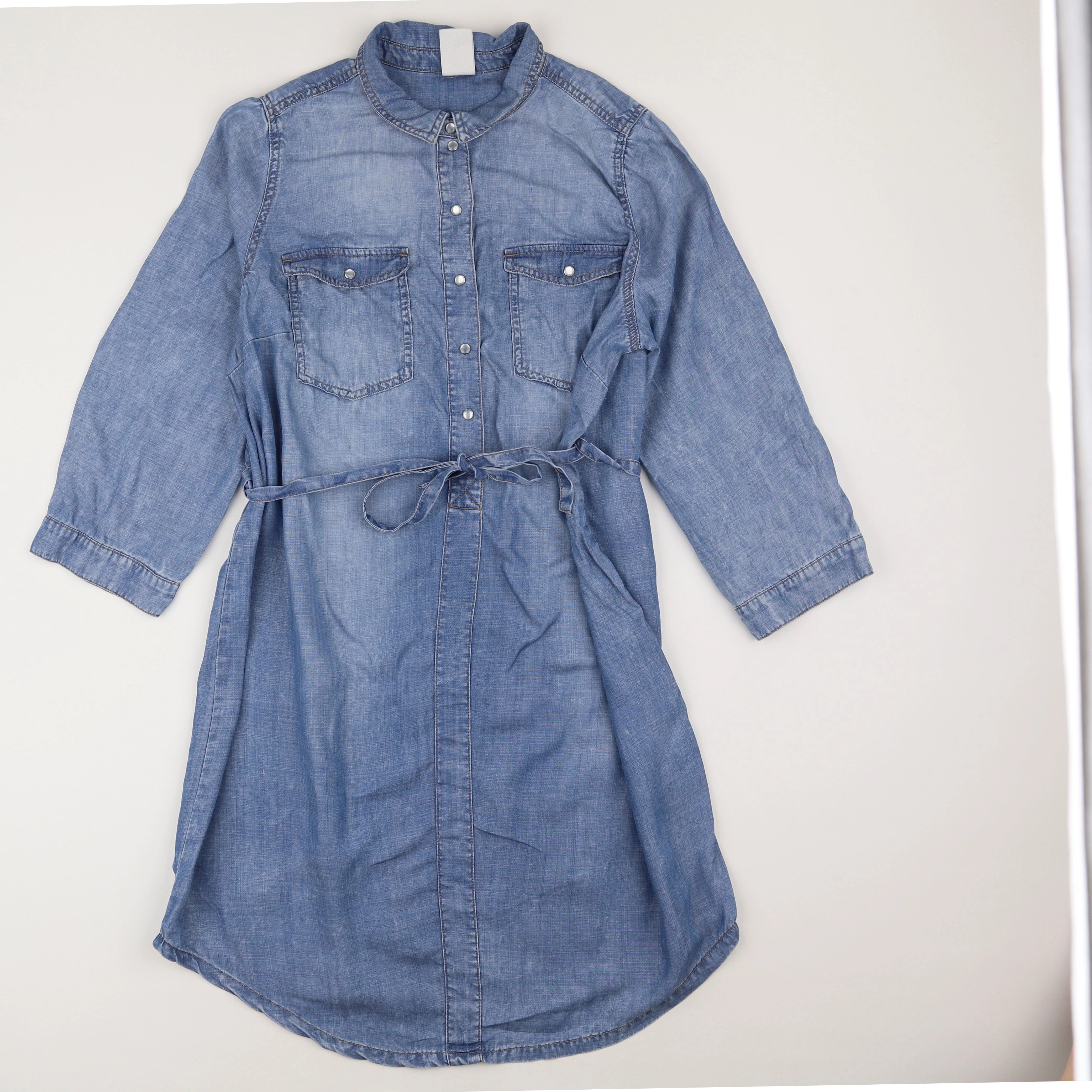 H&M - robe grossesse bleu - 42 à 44
