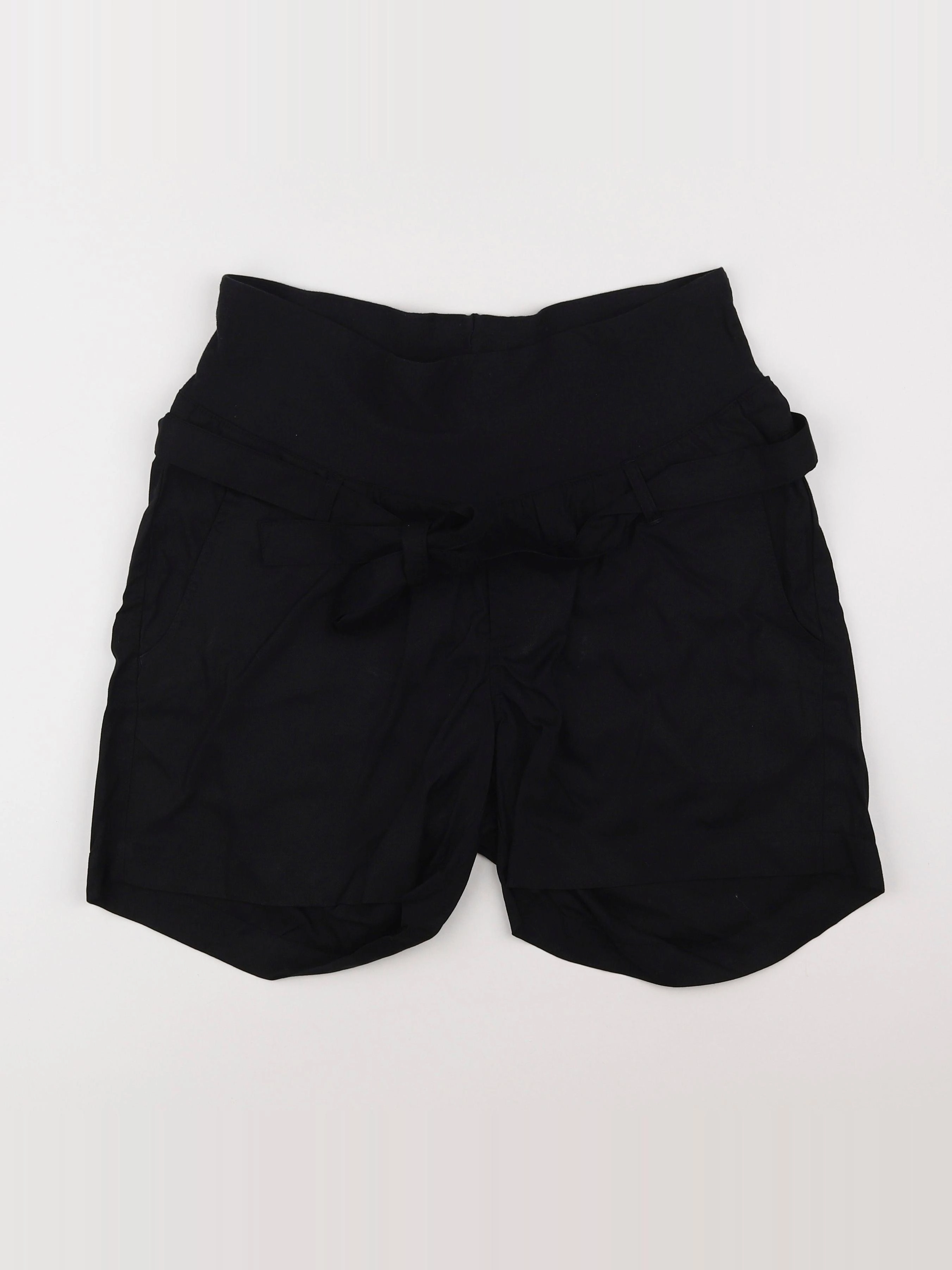 H&M - short grossesse noir - 44