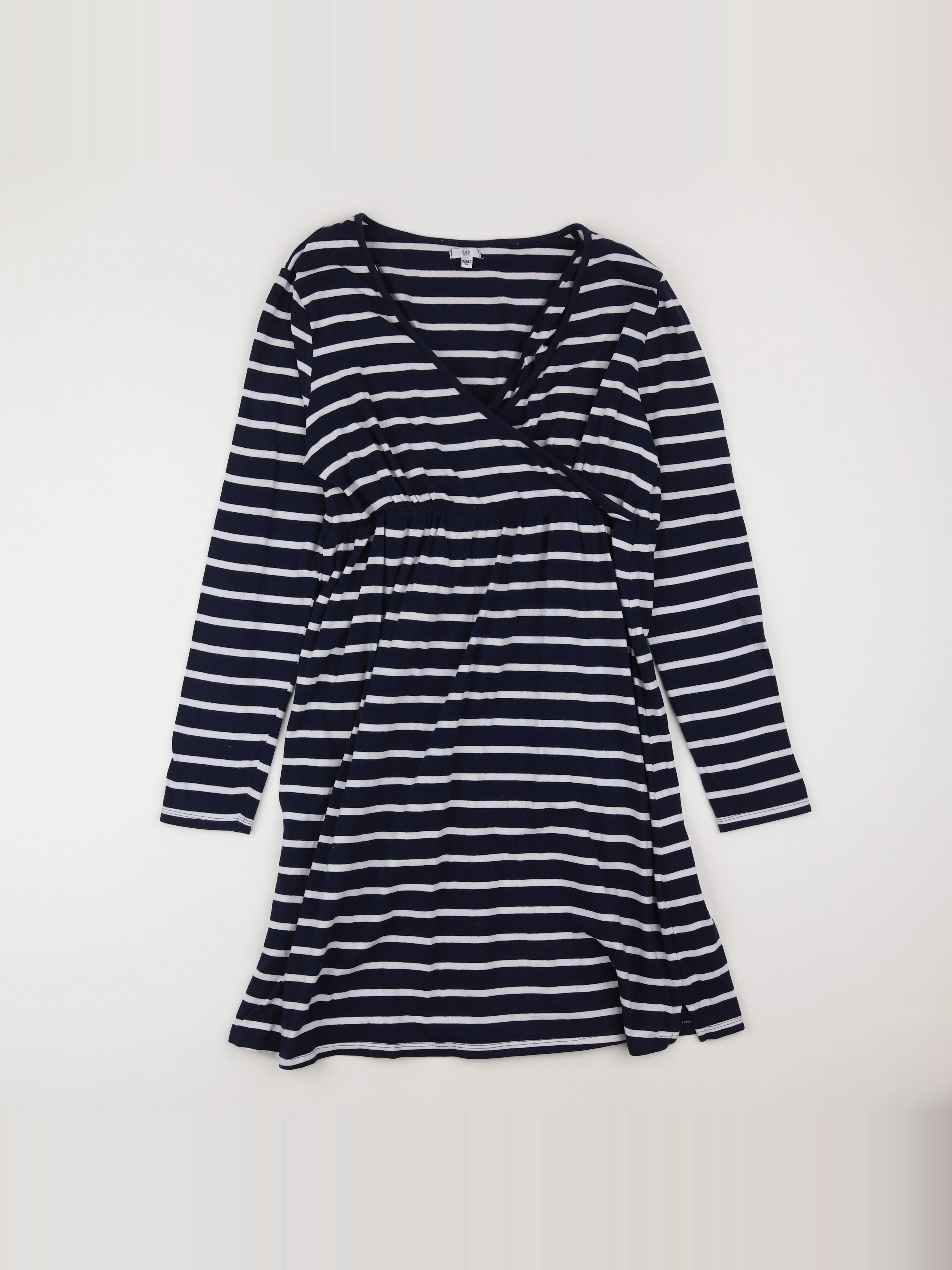 La redoute - robe grossesse, allaitement bleu - 42 à 44