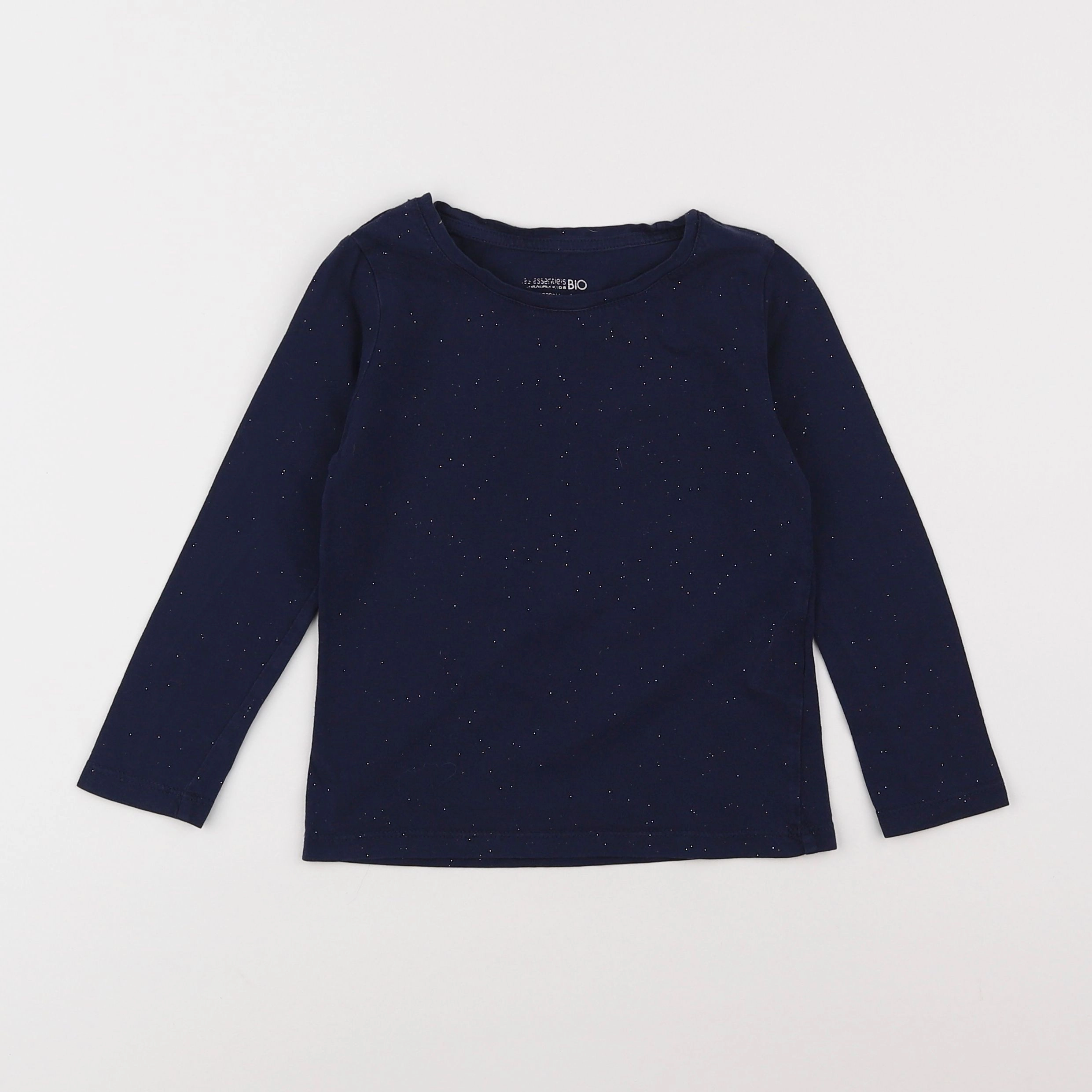 Monoprix - tee-shirt bleu - 4 ans