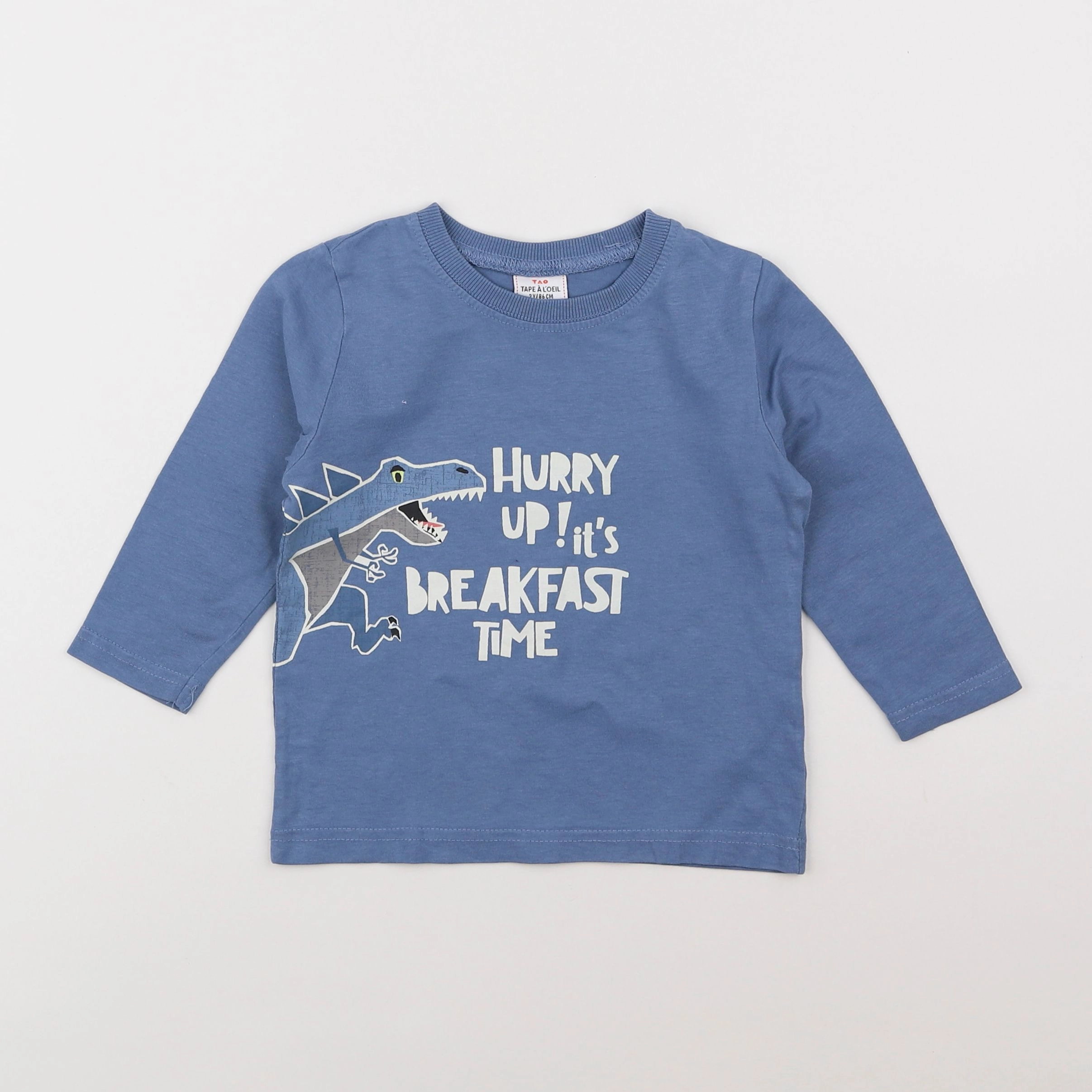 Tape à l'oeil - tee-shirt bleu - 2 ans