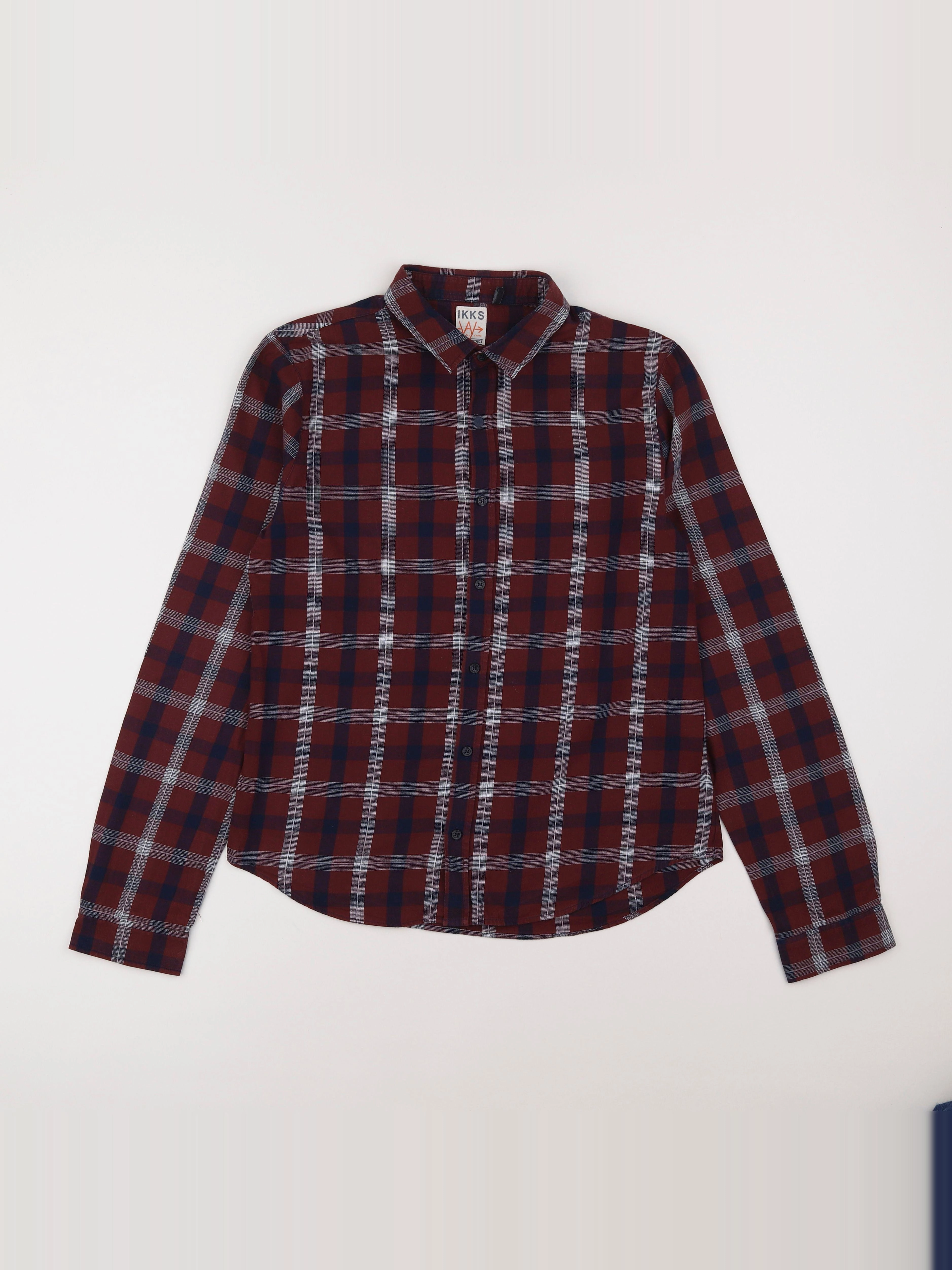 IKKS - chemise rouge - 16 ans