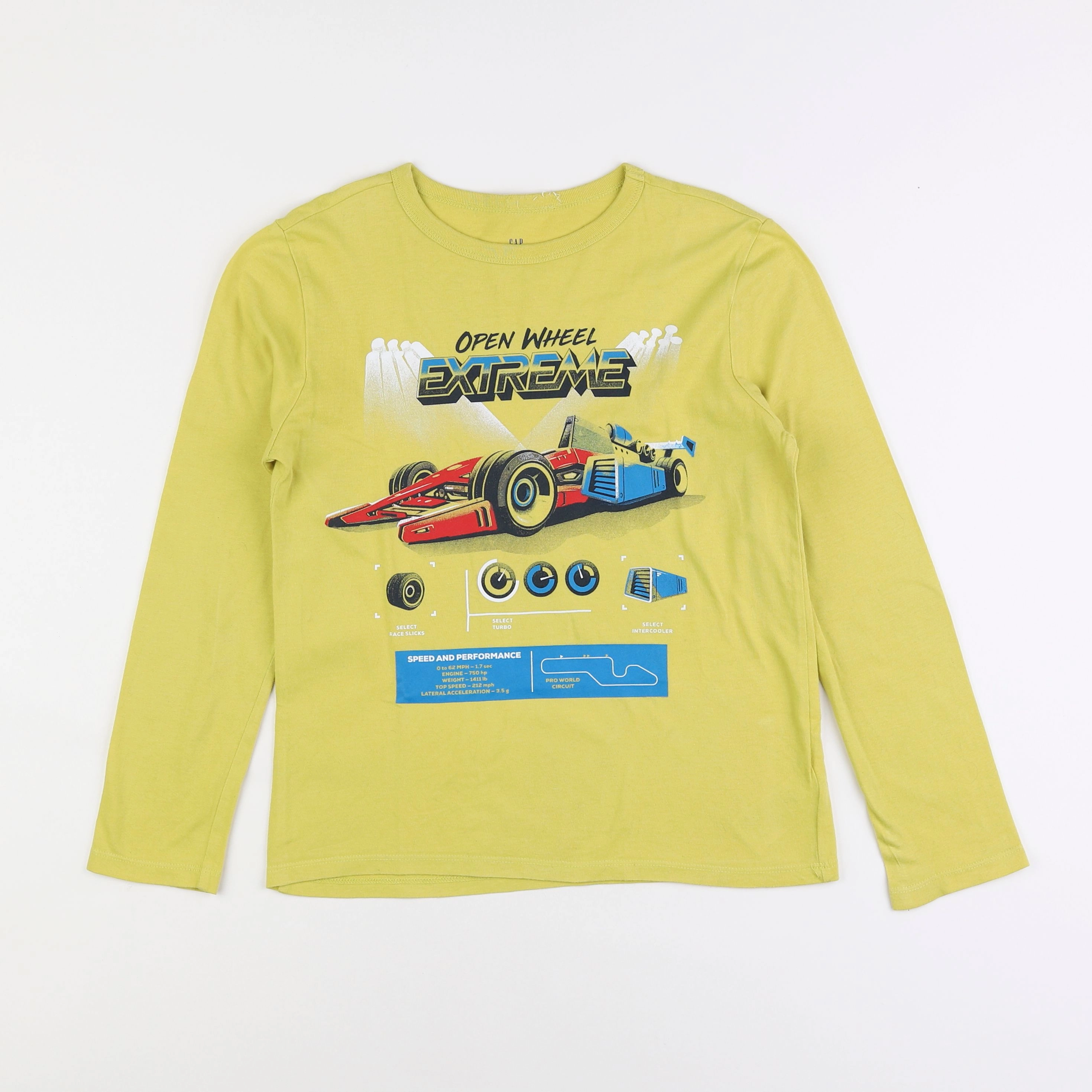 GAP - tee-shirt jaune - 10 ans