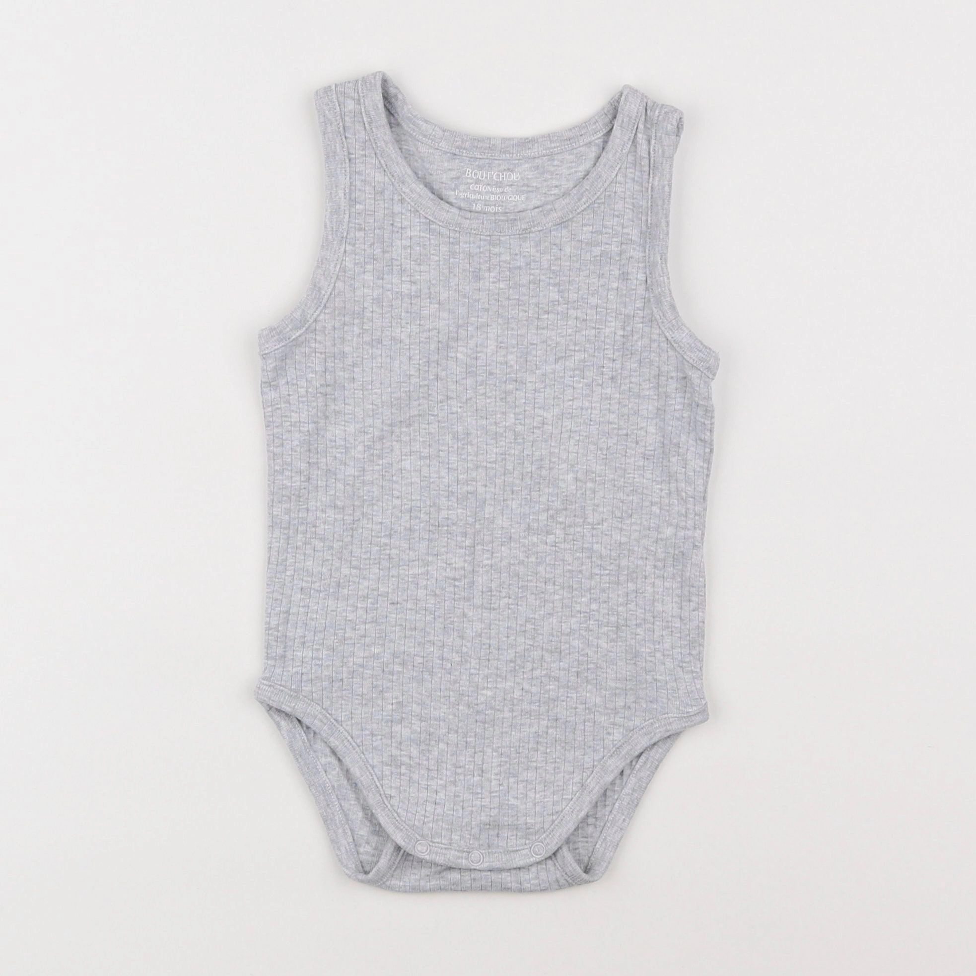 Boutchou - body gris - 18 mois