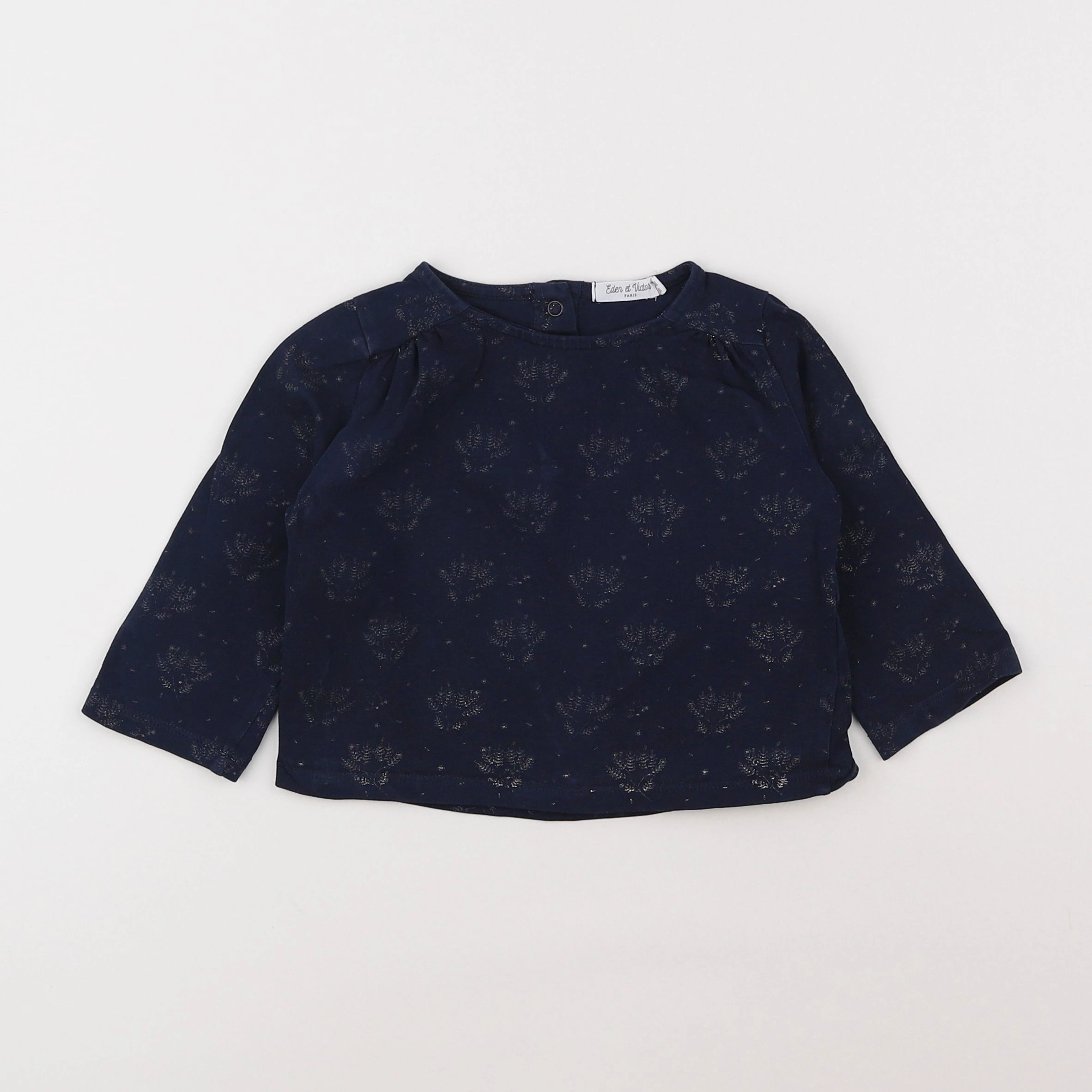 Eden & Victor - tee-shirt bleu - 18 mois