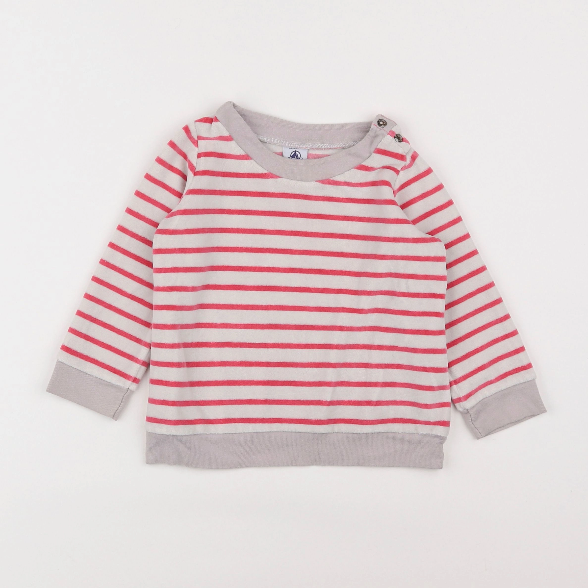 Petit Bateau - sweat multicolore - 3 ans