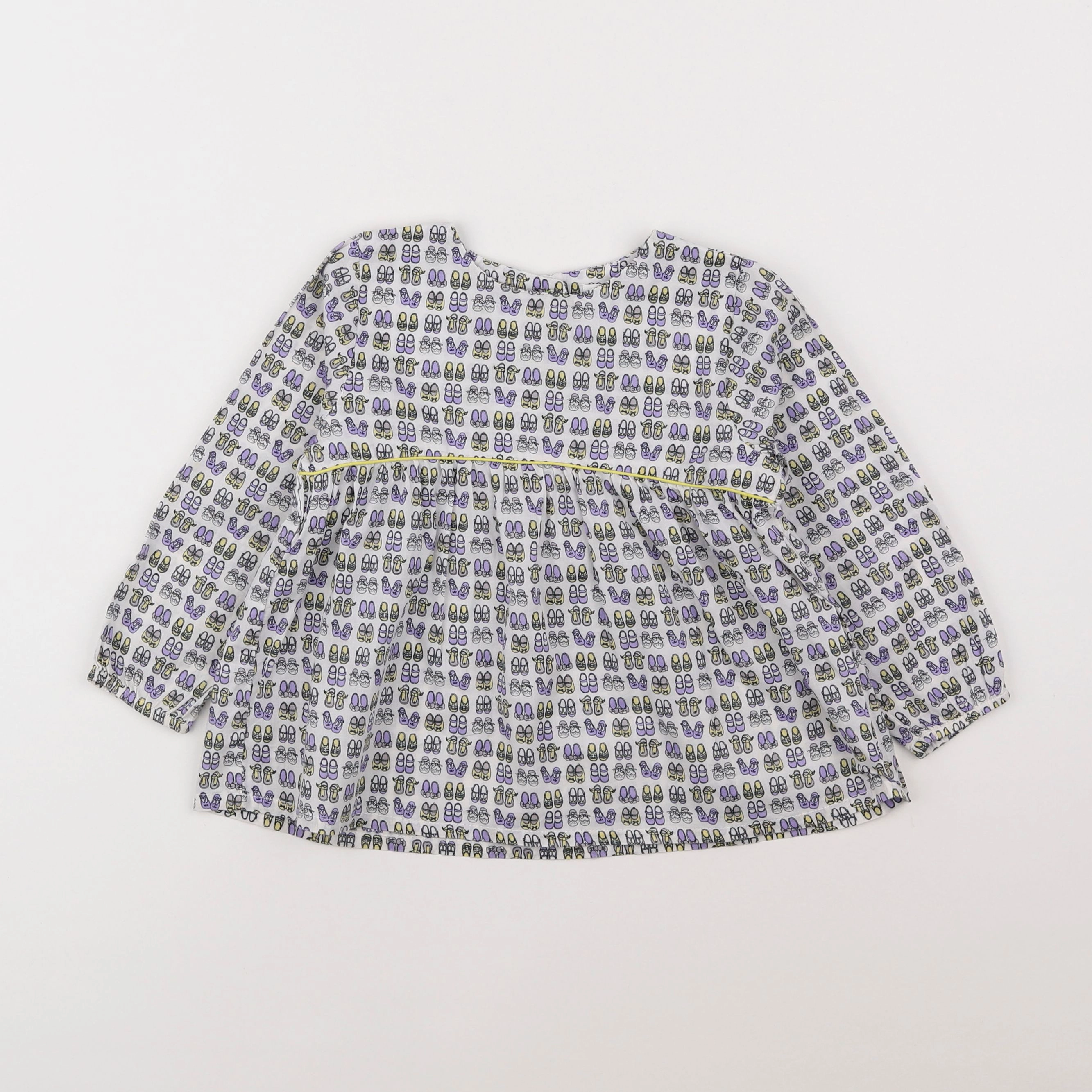 Boutchou - blouse multicolore - 3 ans