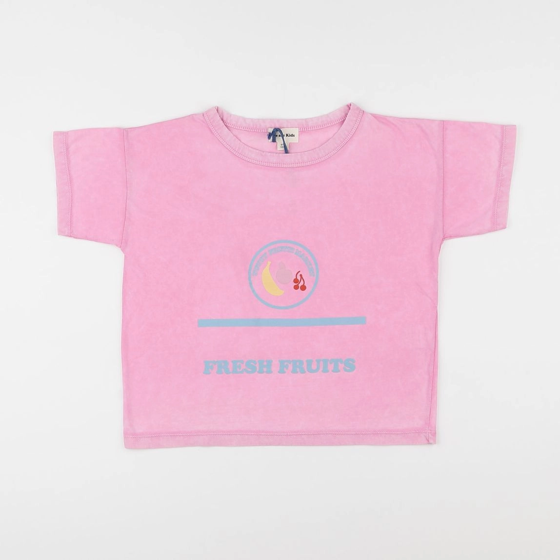 We are kids - Tee Dylan Super Pink - 6/7 ans