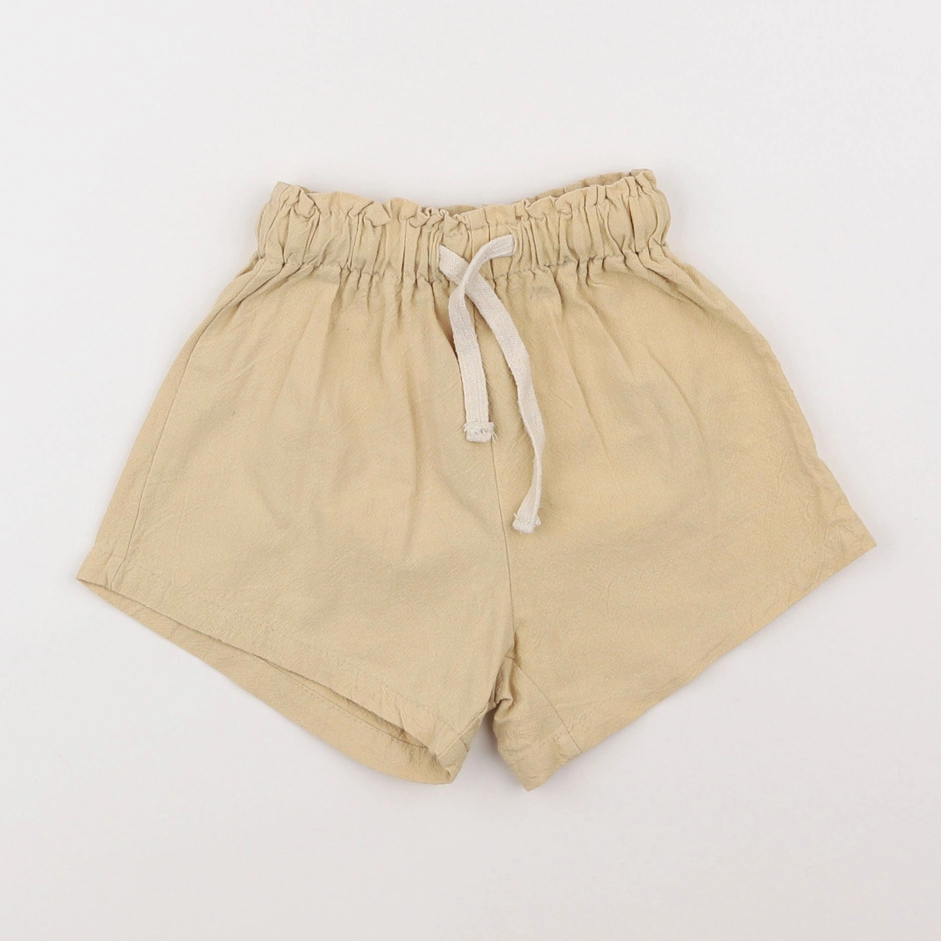 Gamin gamine - short beige - 3 ans